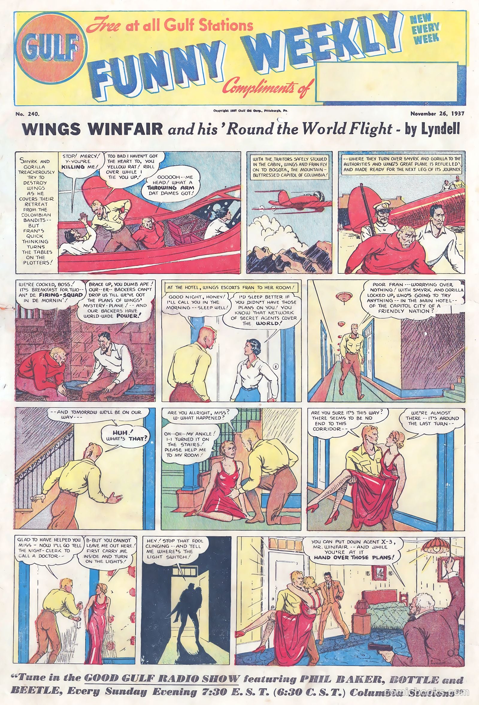 Gulf Funny Weekly #240 — page 1 of 5