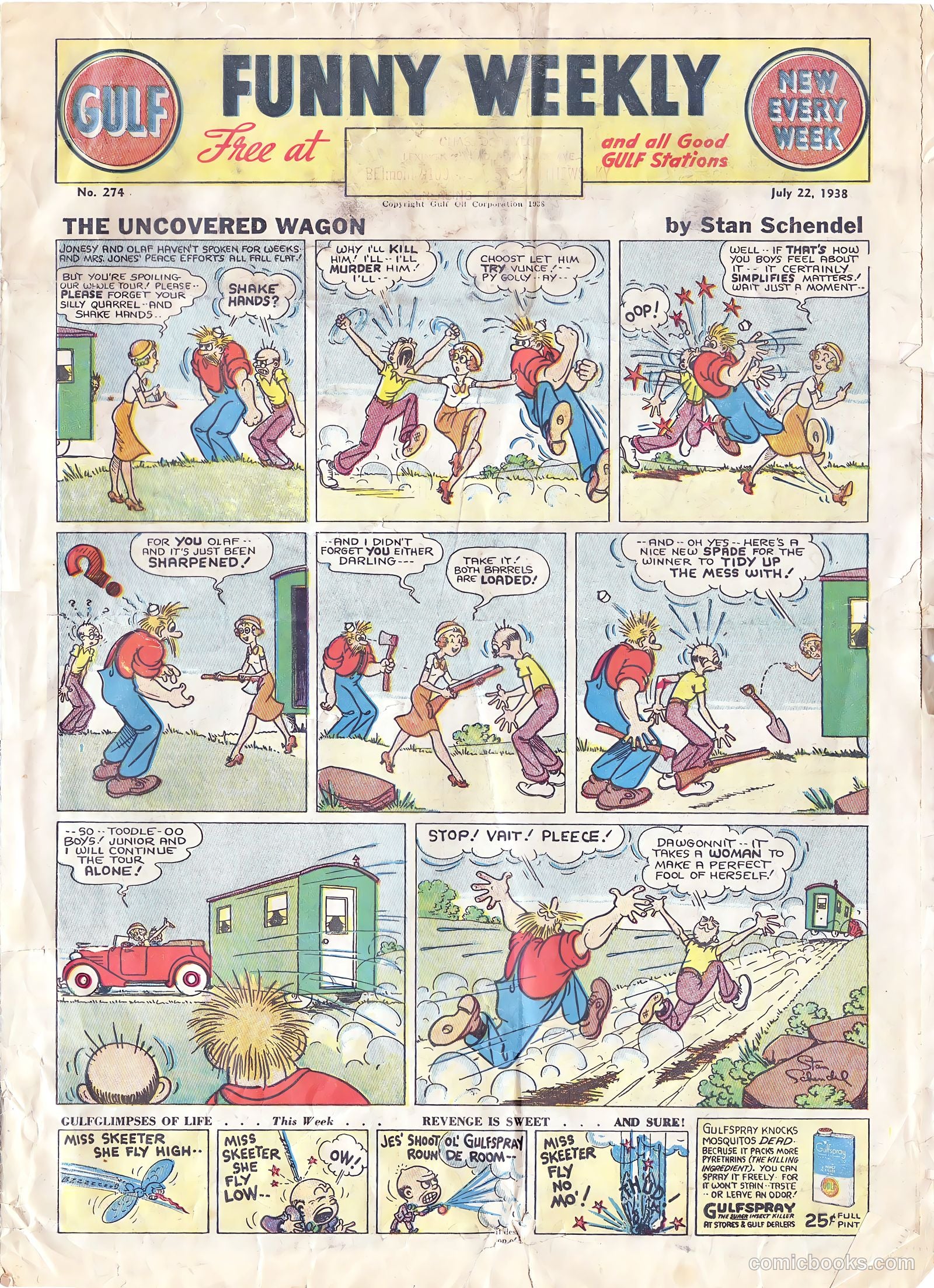 Gulf Funny Weekly #274 — page 1 of 5