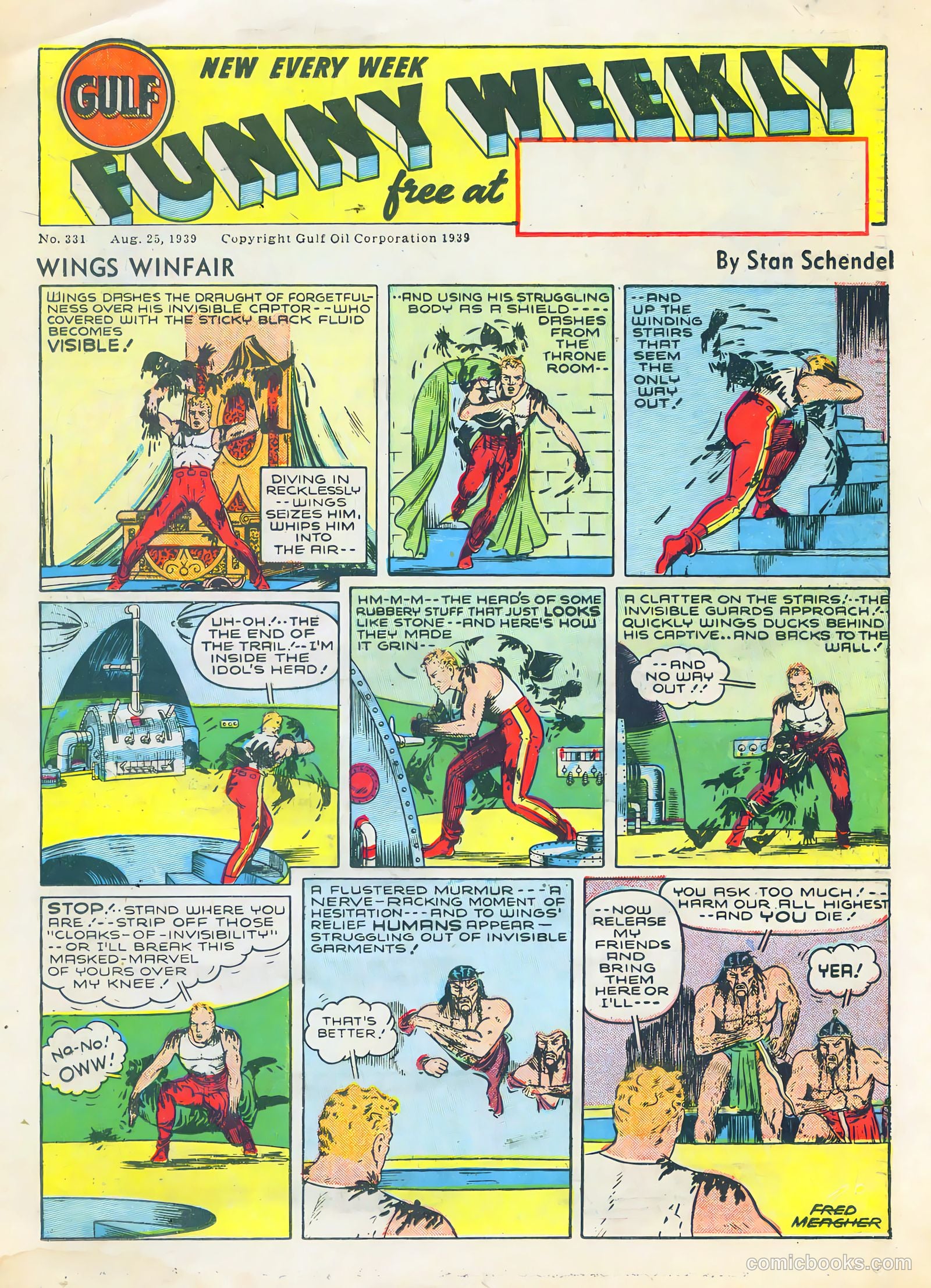 Gulf Funny Weekly #331 — page 1 of 4