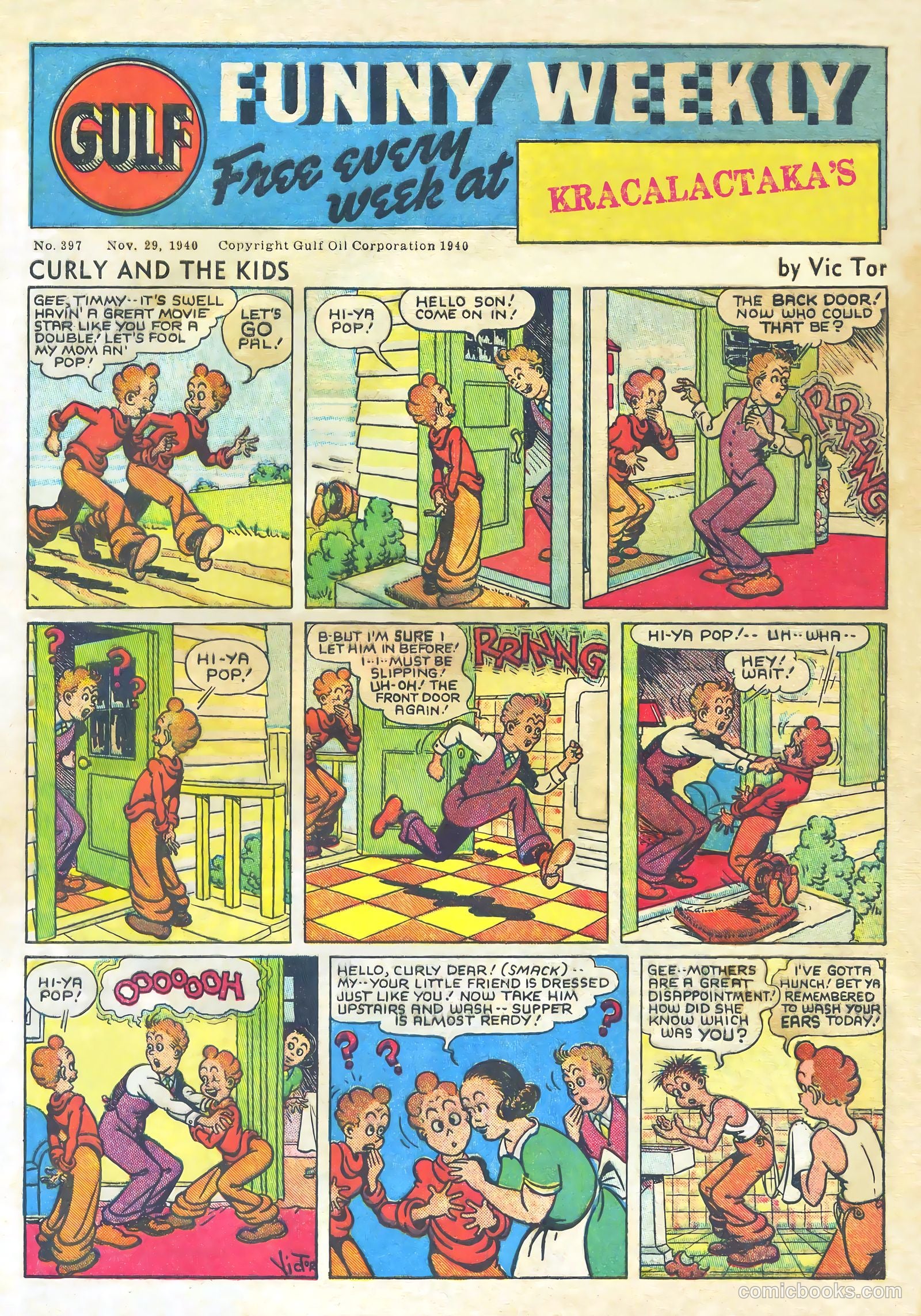 Gulf Funny Weekly #397 — page 1 of 4