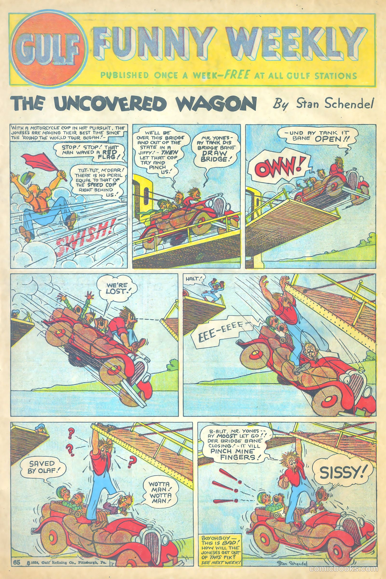 Gulf Funny Weekly #65 — page 1 of 12