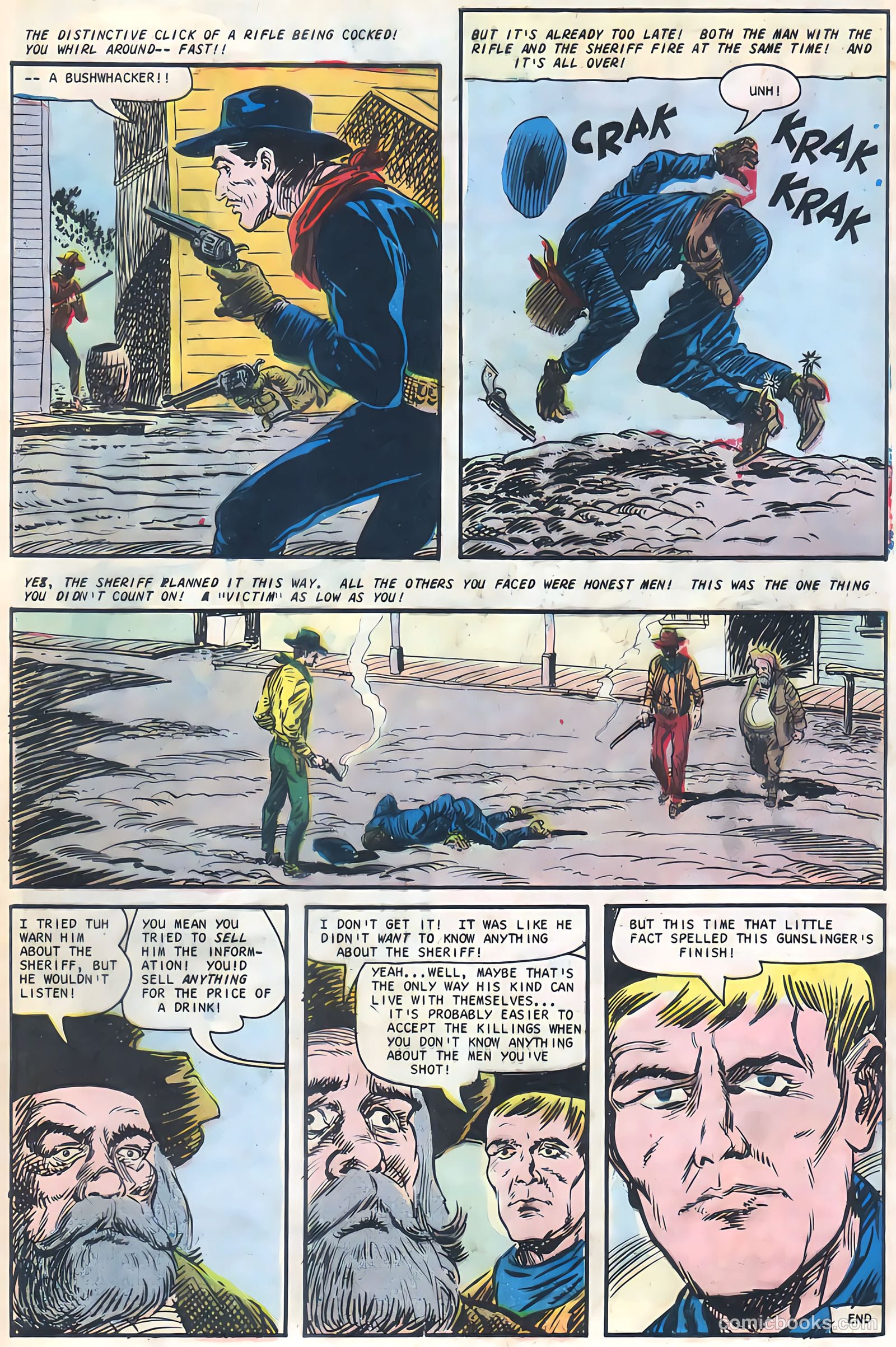 Gunfighters #52 — page 33 of 36