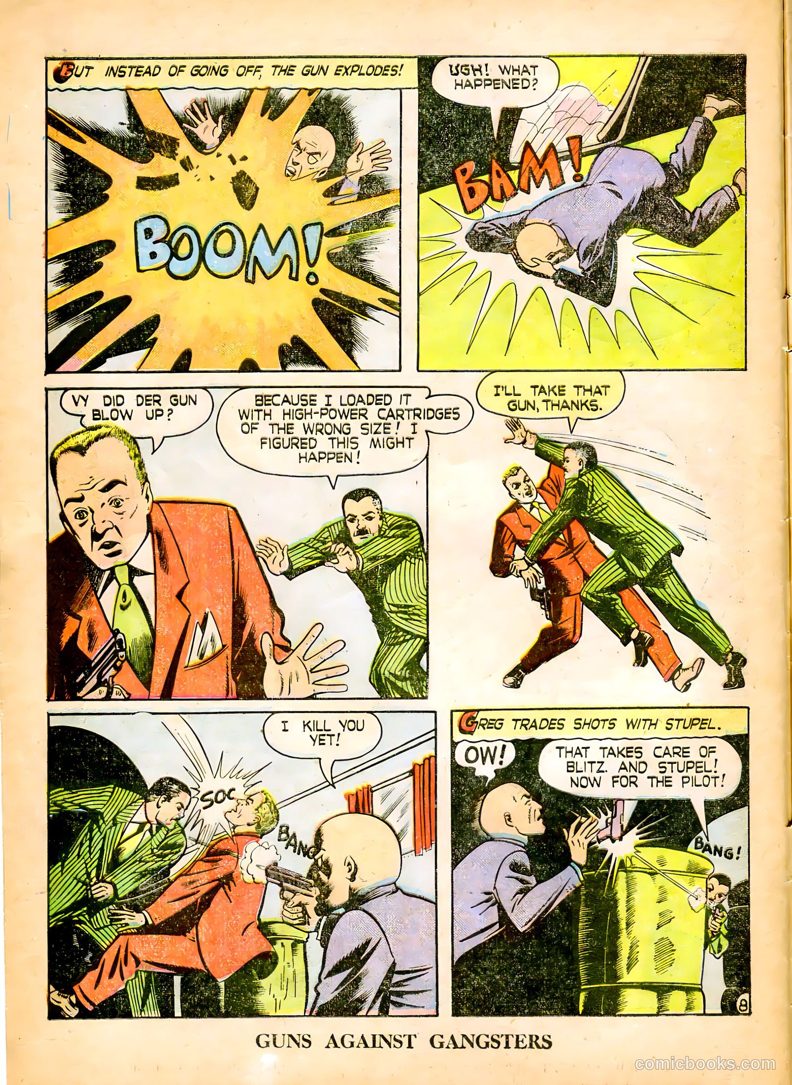 Guns Against Gangsters #3 — page 10 of 36