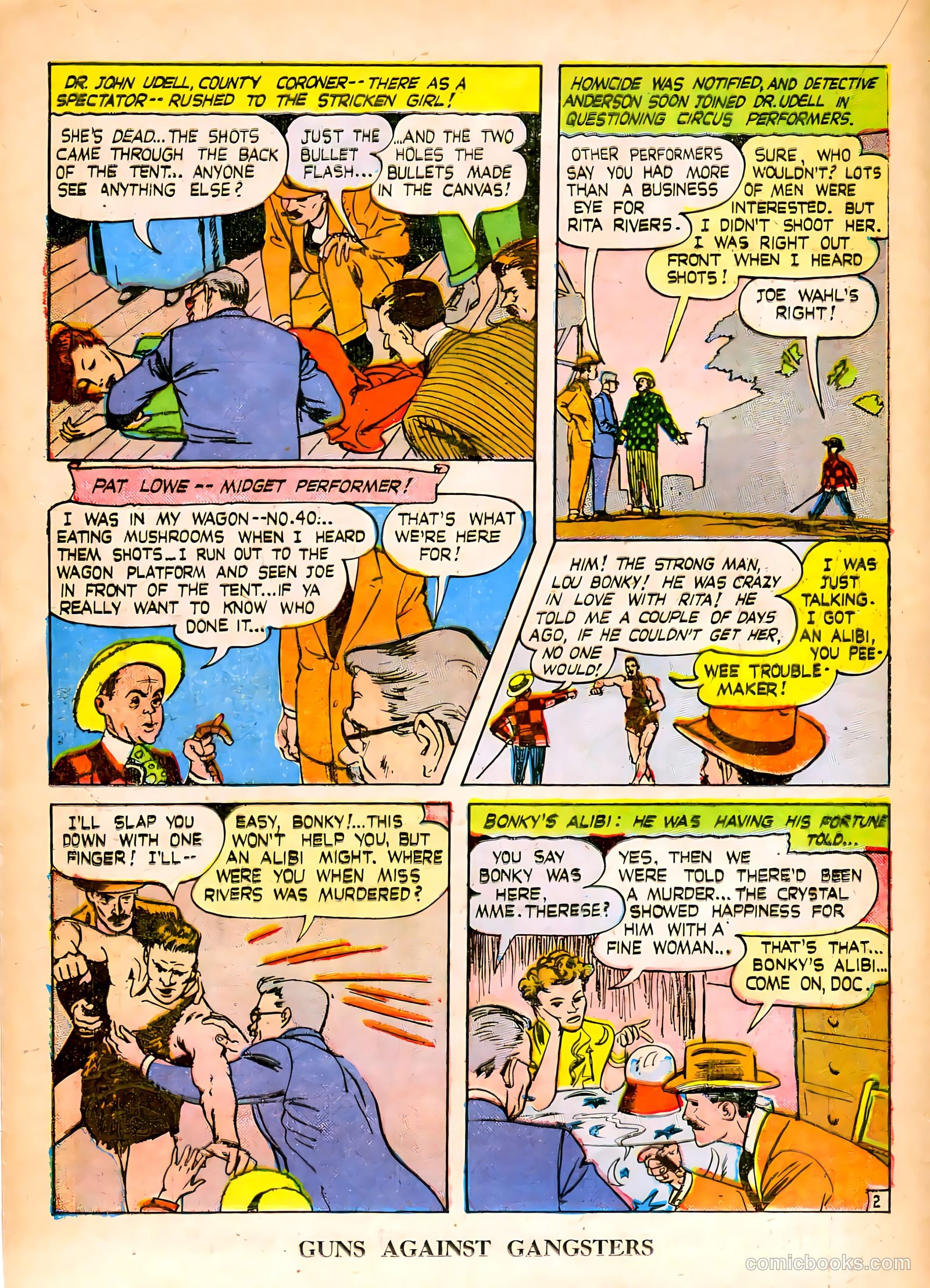 Guns Against Gangsters #3 — page 16 of 36