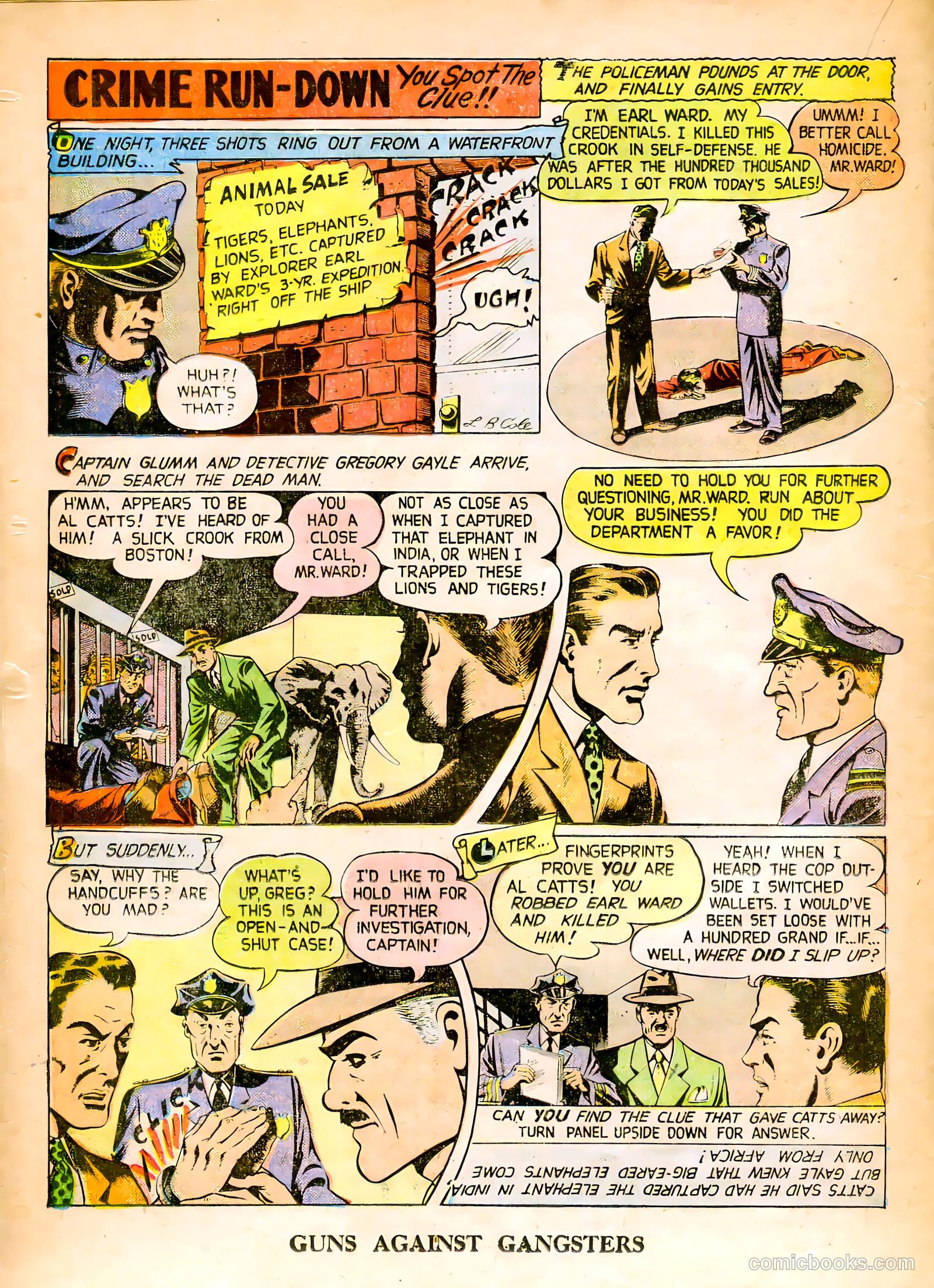 Guns Against Gangsters #3 — page 22 of 36