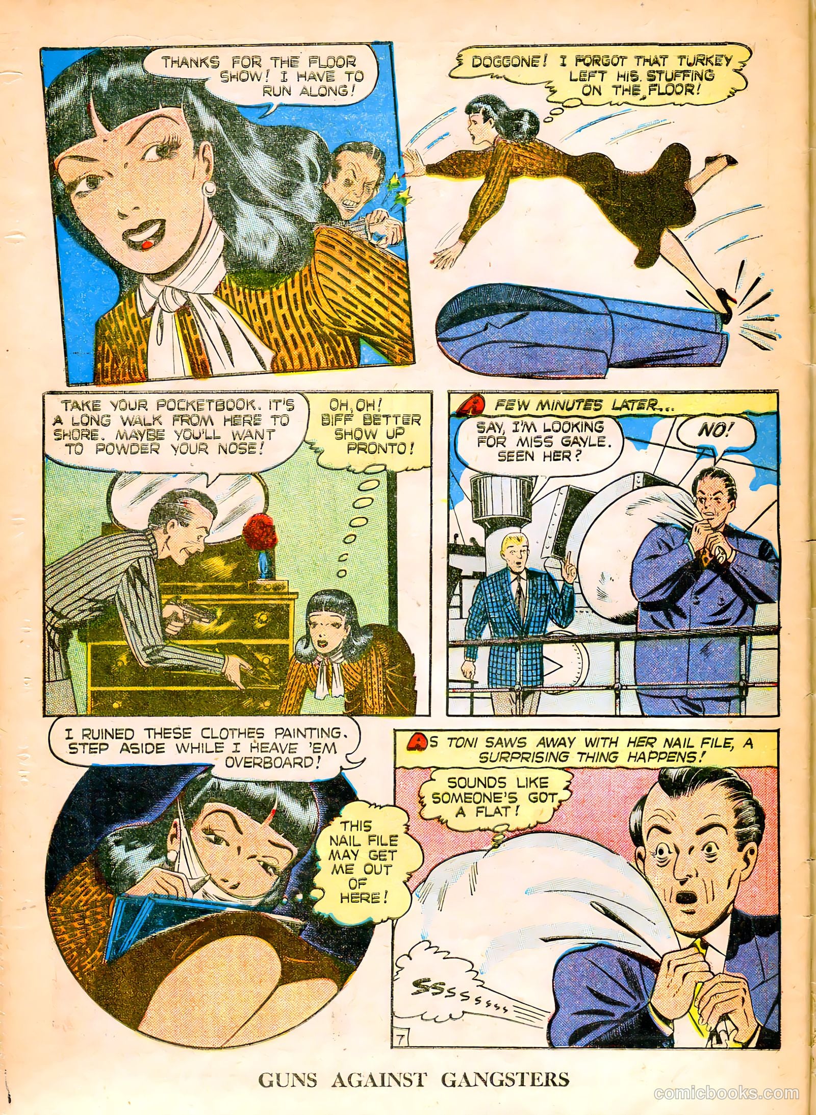 Guns Against Gangsters #3 — page 32 of 36