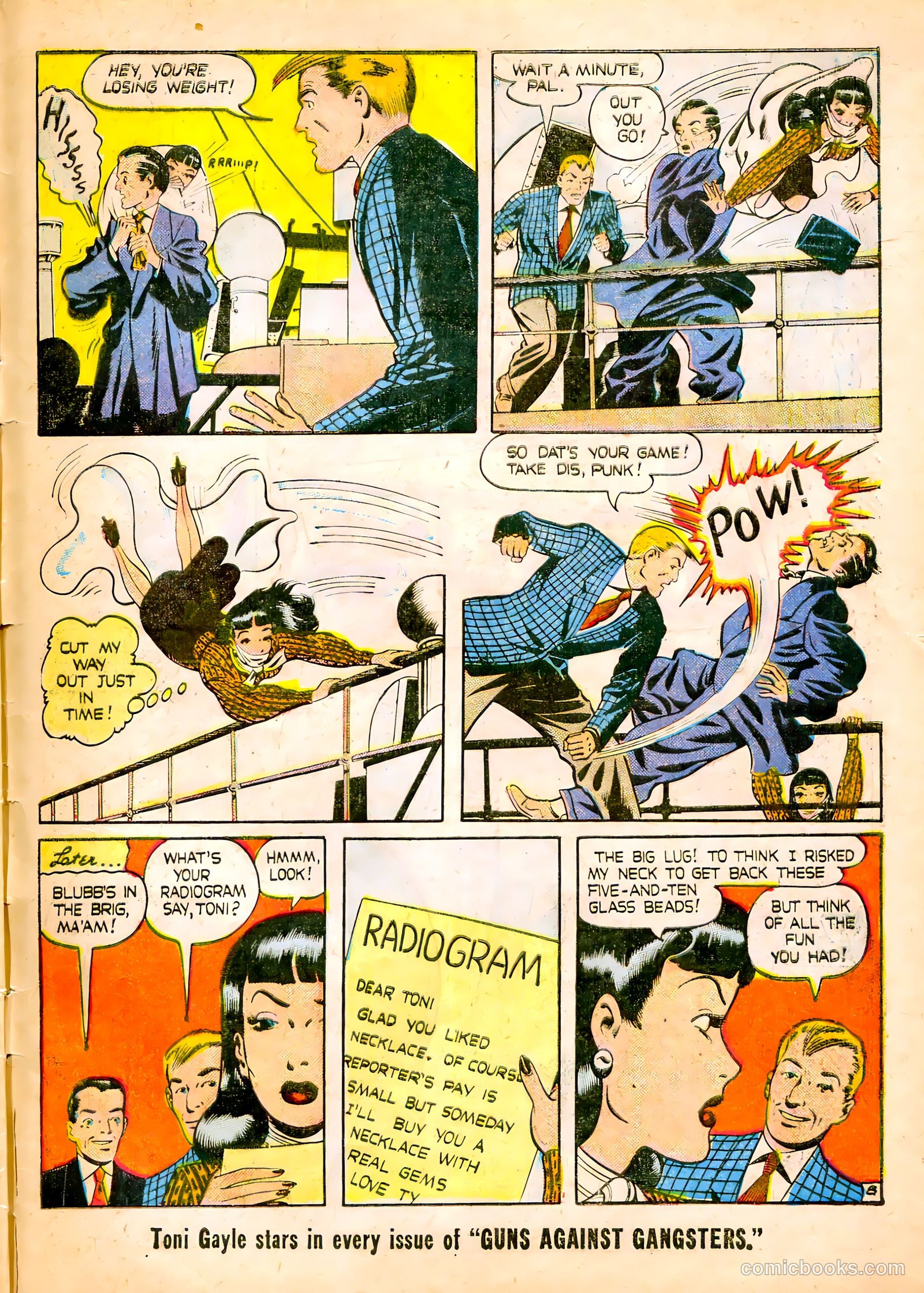 Guns Against Gangsters #3 — page 33 of 36