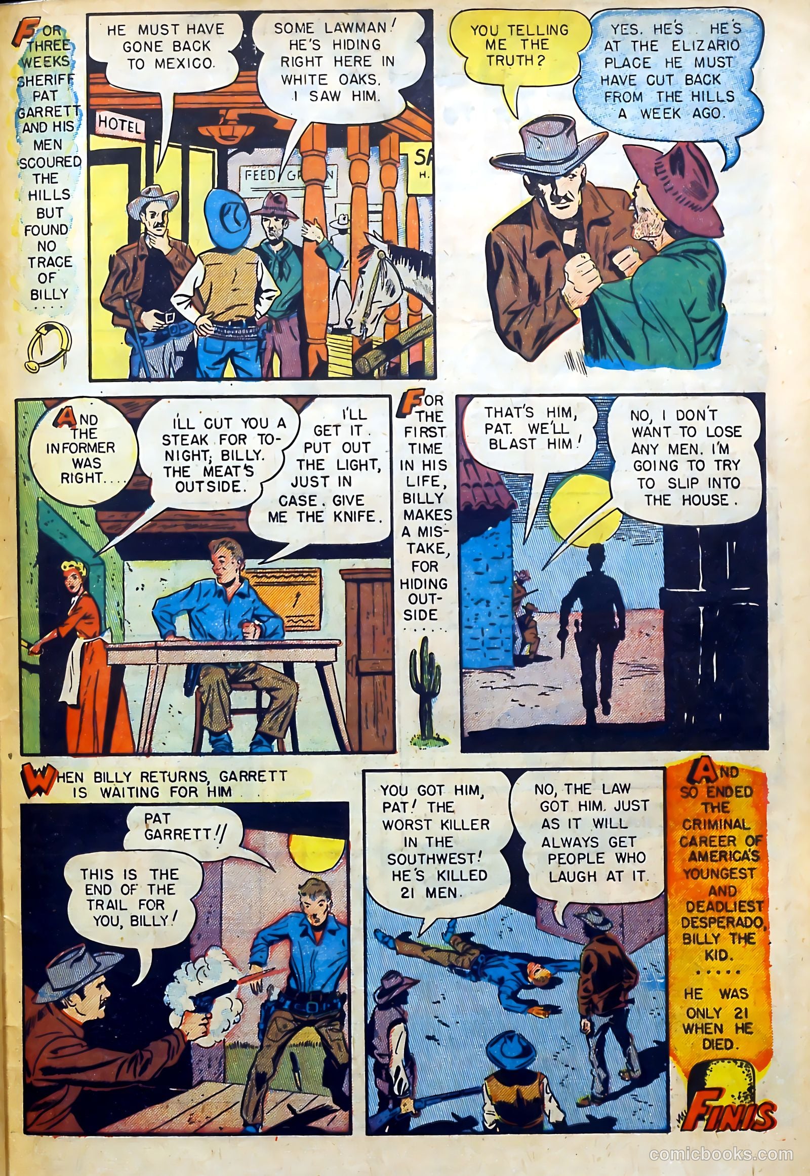 Gunsmoke #10 — page 33 of 36