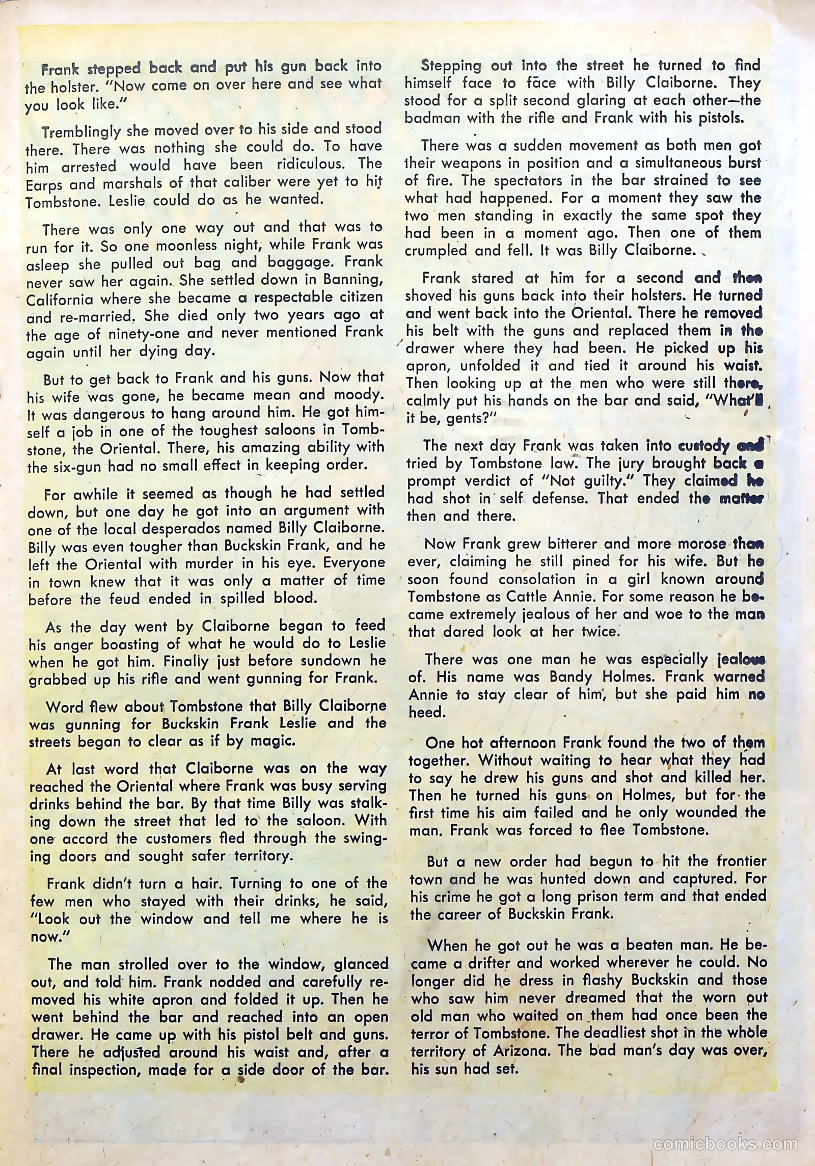 Gunsmoke #12 — page 19 of 36