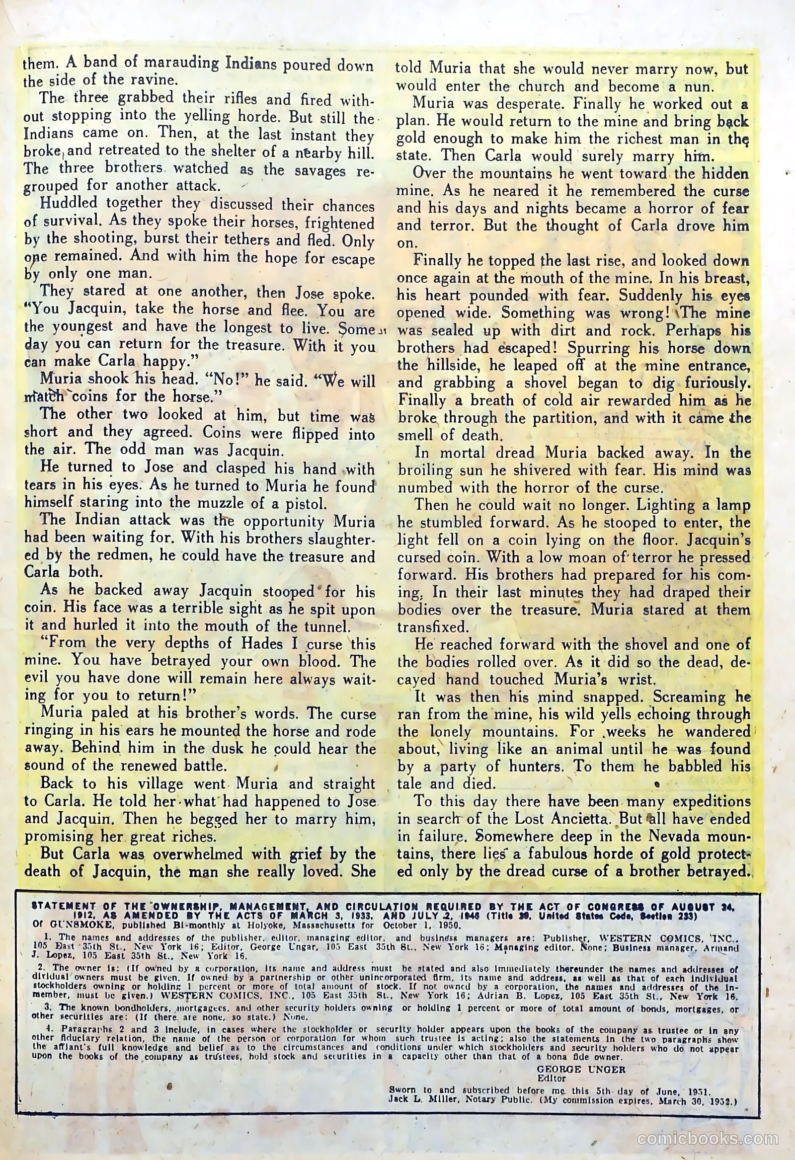 Gunsmoke #16 — page 19 of 36