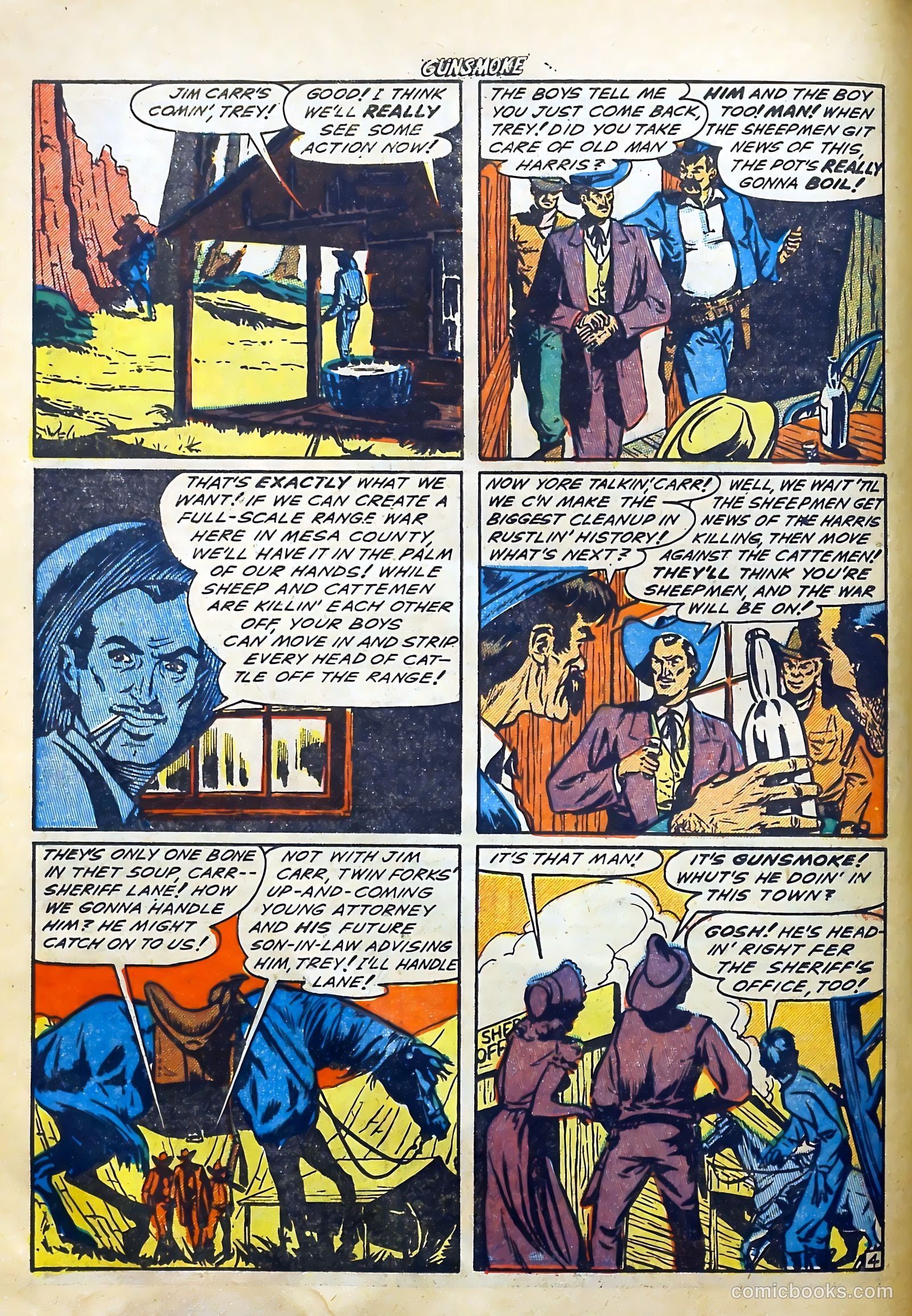 Gunsmoke #2 — page 6 of 36