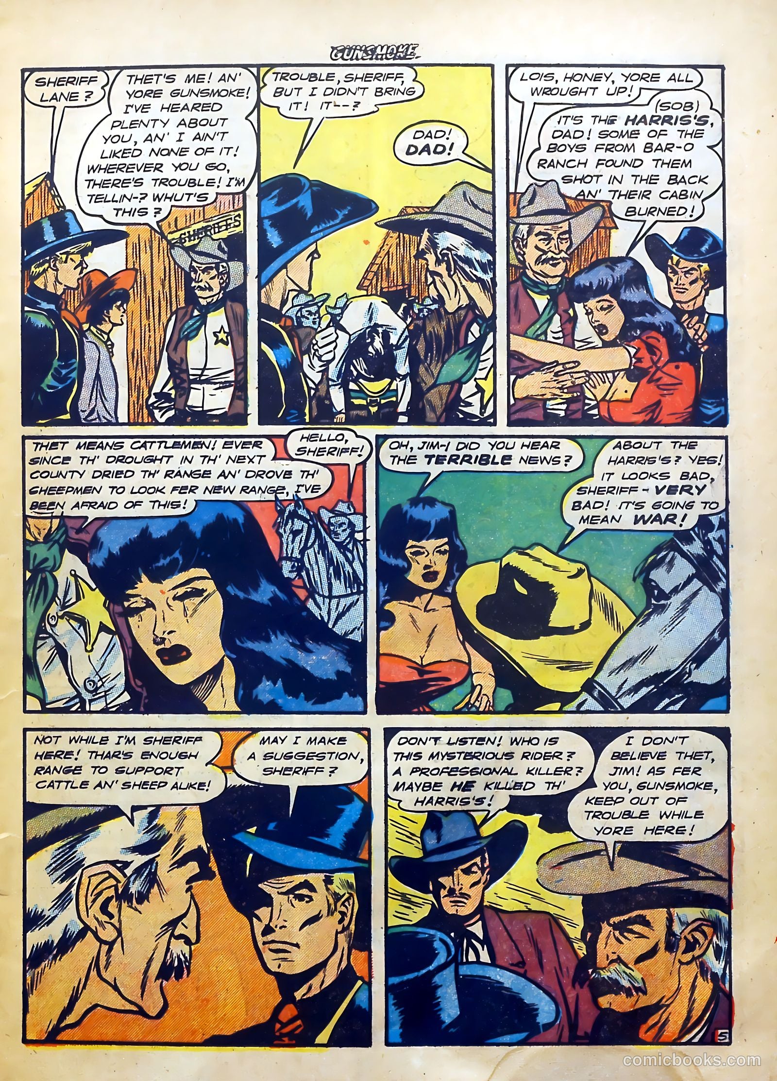 Gunsmoke #2 — page 7 of 36