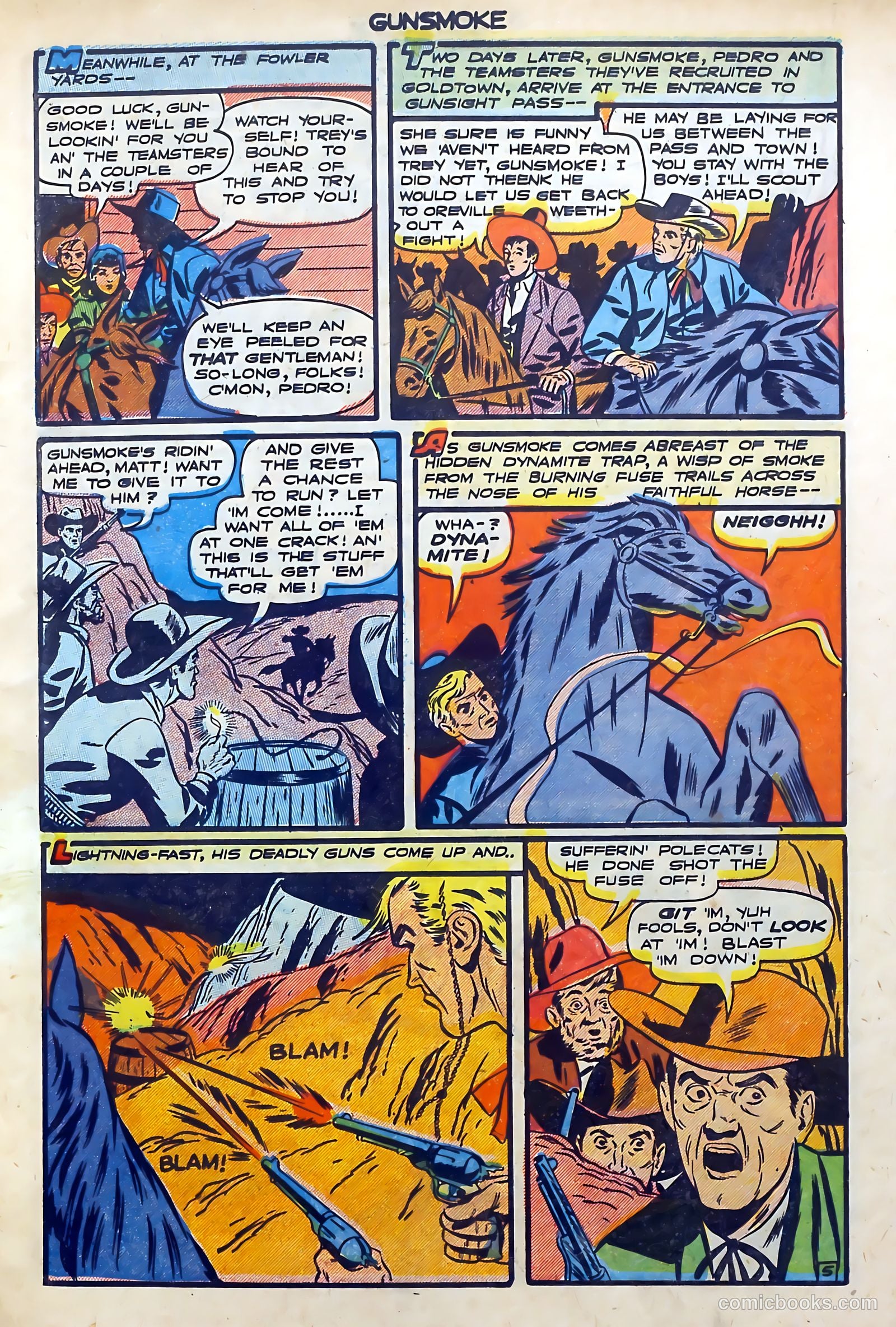 Gunsmoke #3 — page 7 of 36