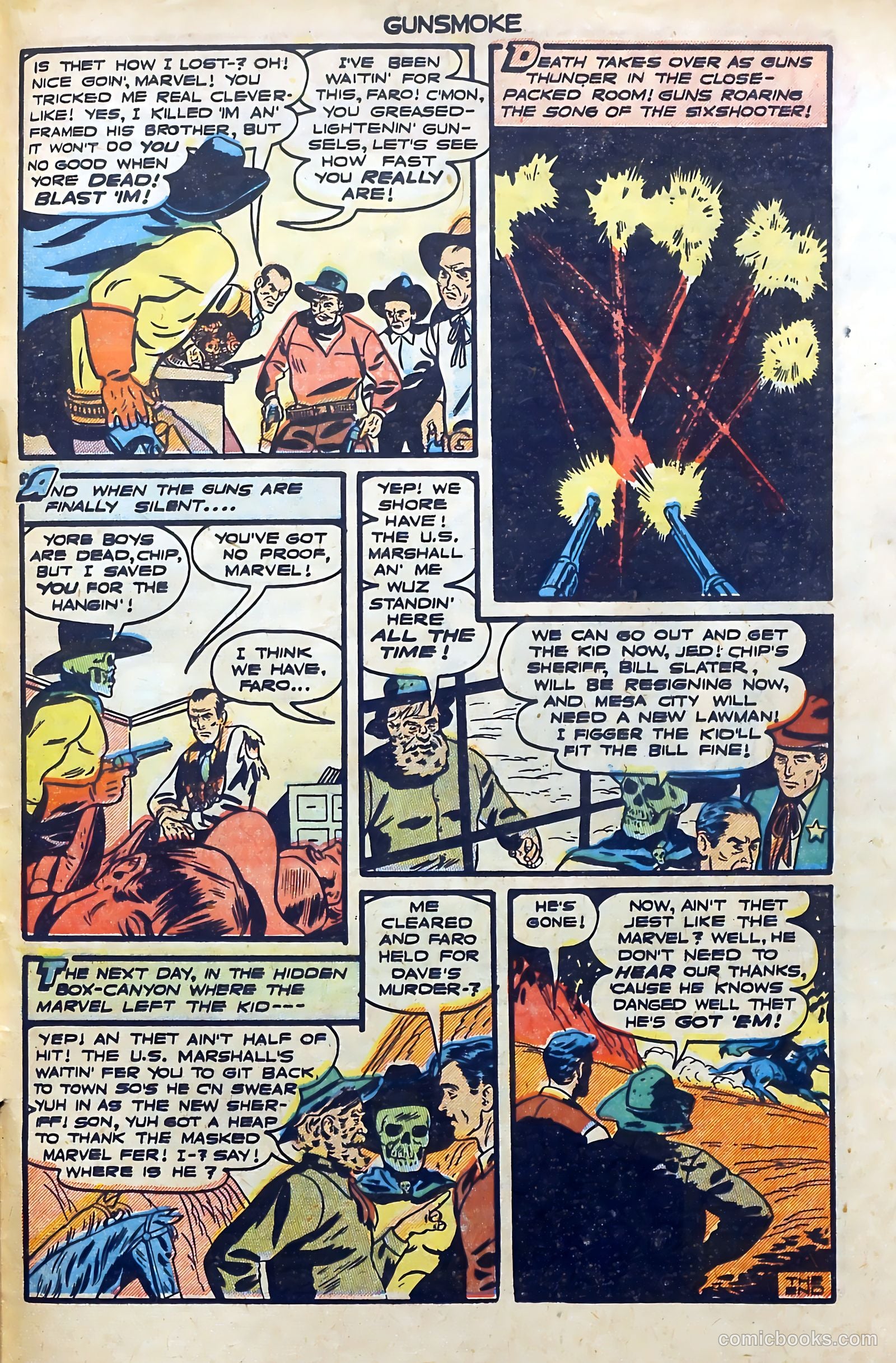 Gunsmoke #3 — page 33 of 36