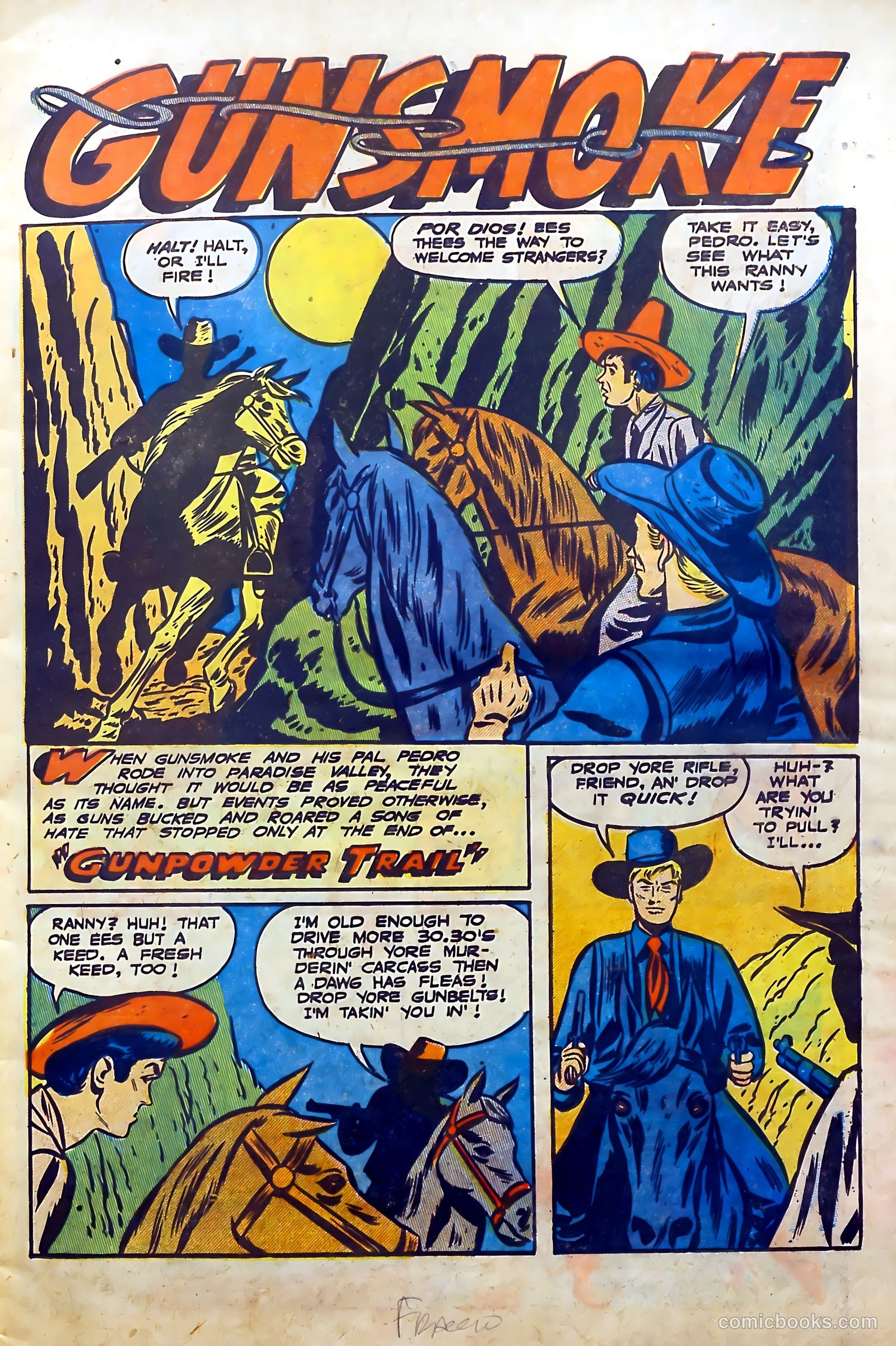 Gunsmoke #4 — page 3 of 36