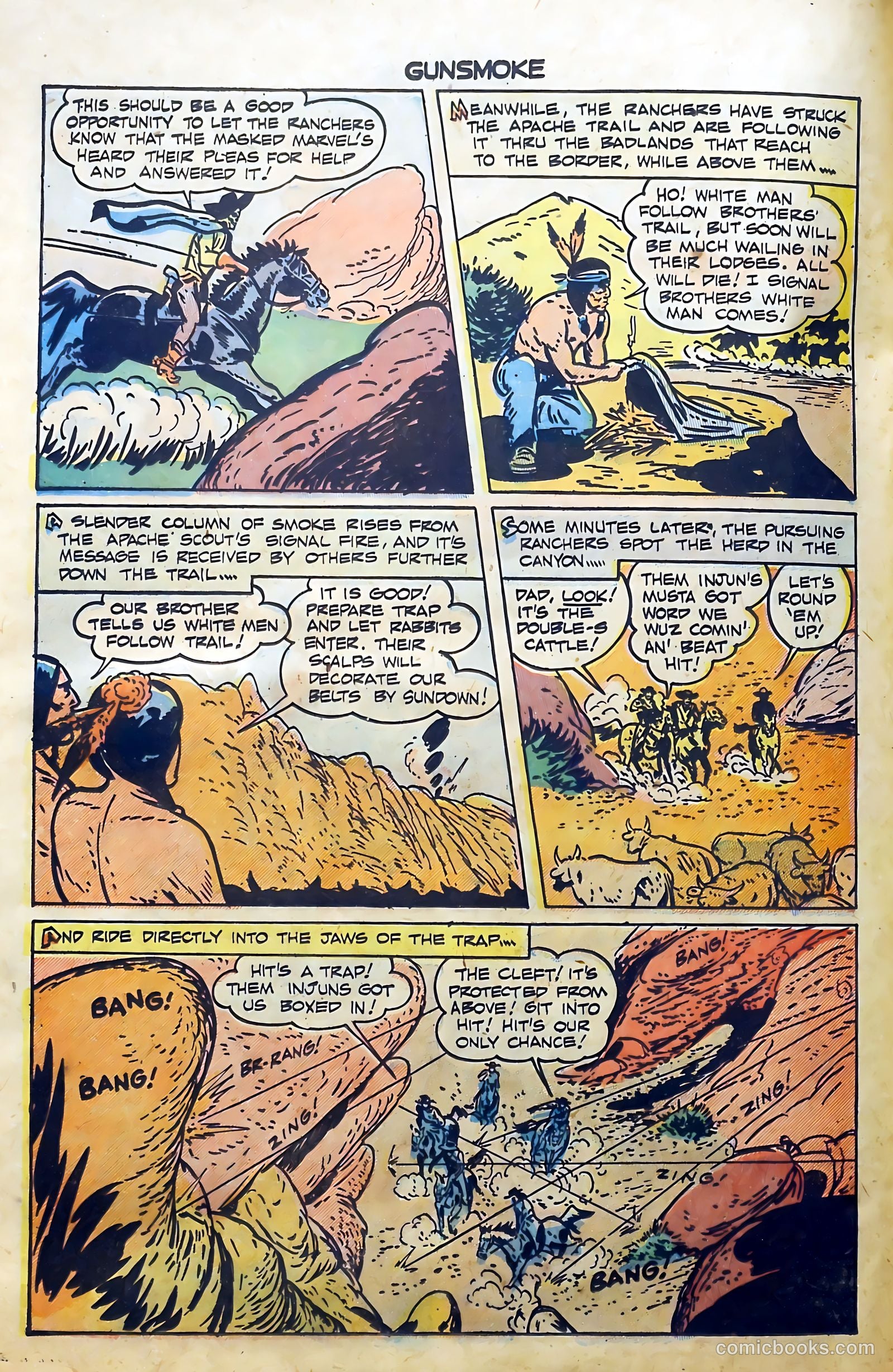 Gunsmoke #4 — page 22 of 36