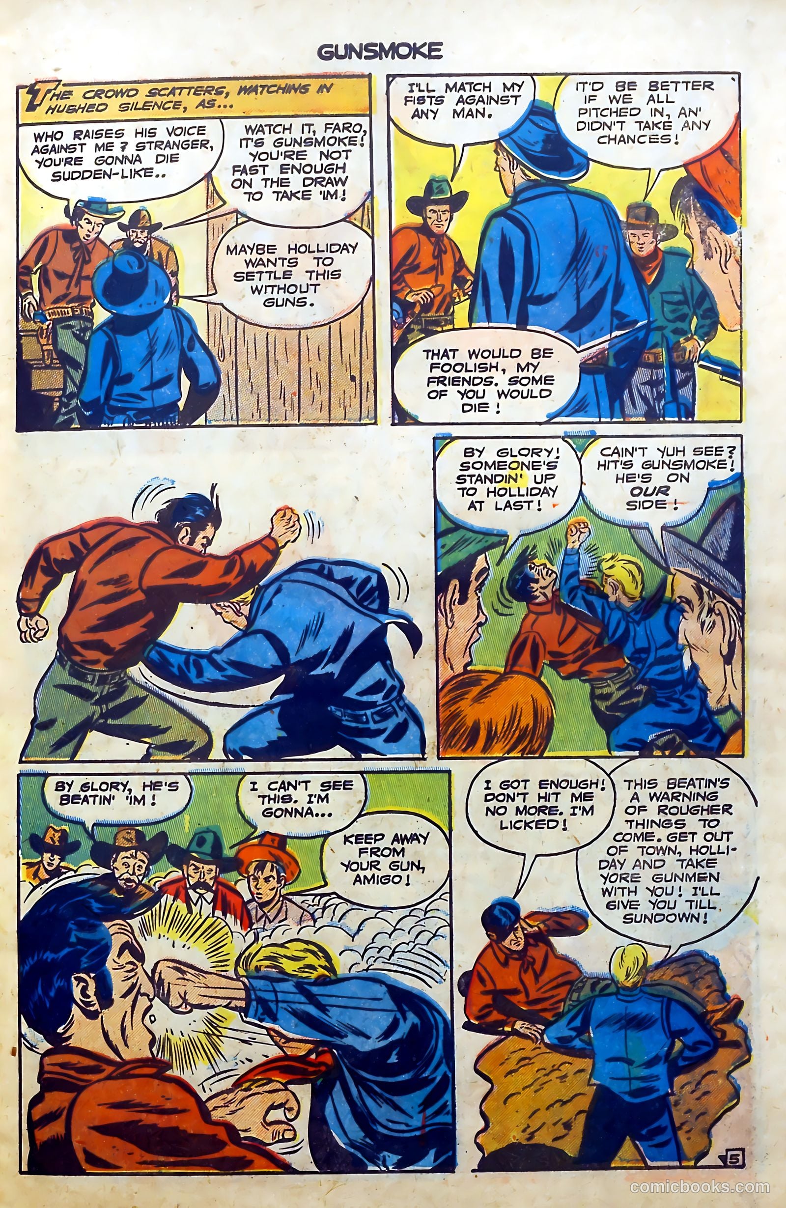 Gunsmoke #4 — page 7 of 36