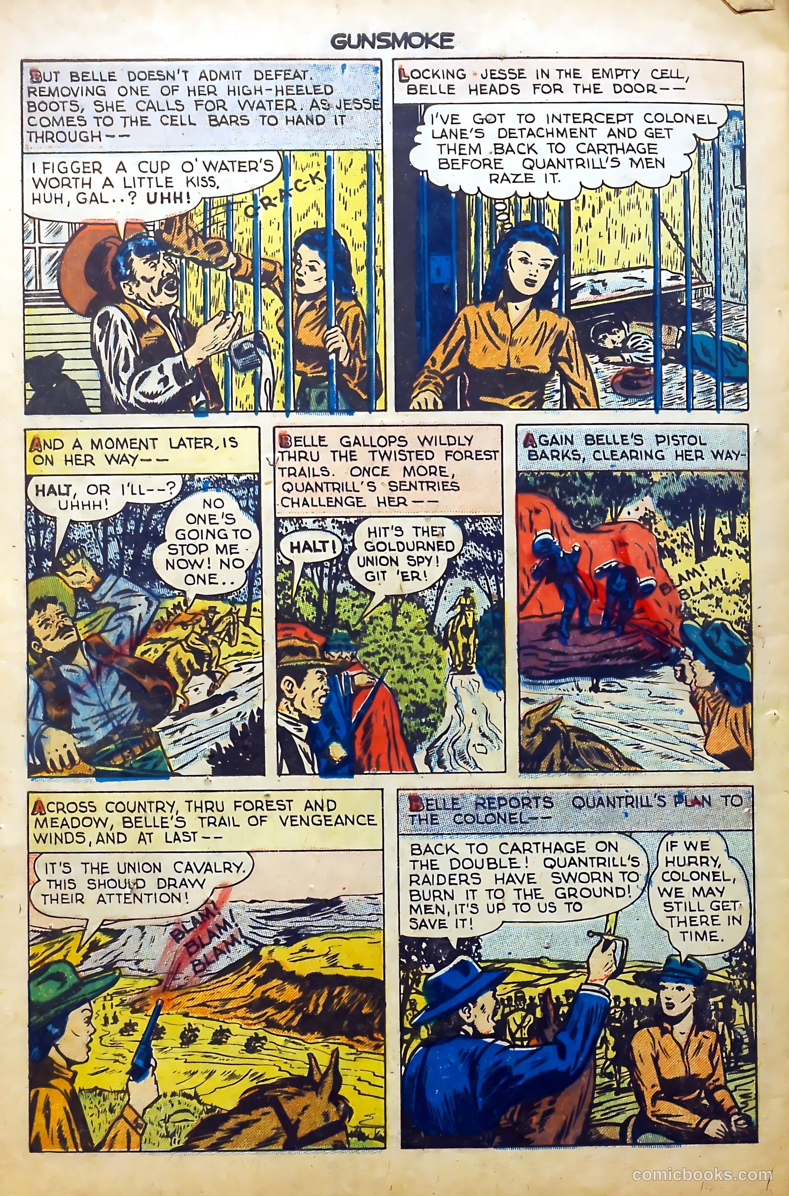 Gunsmoke #5 — page 32 of 36