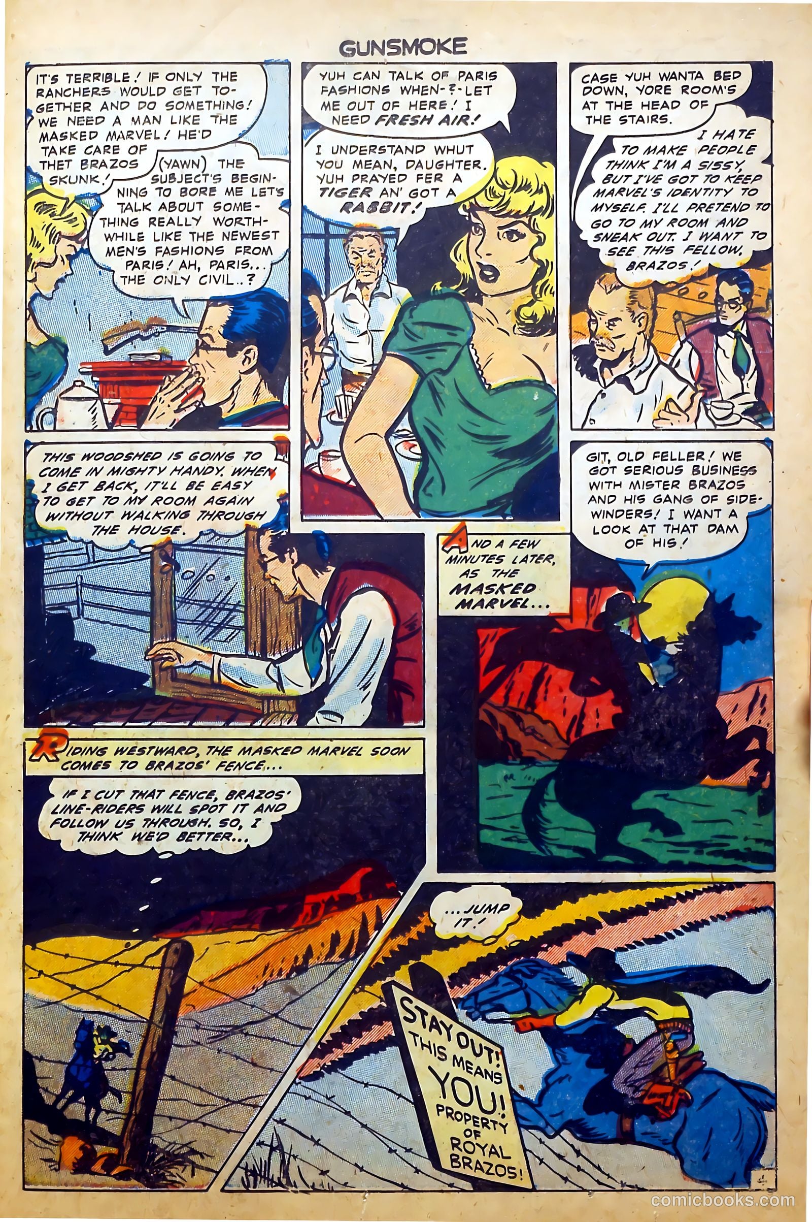 Gunsmoke #6 — page 23 of 36