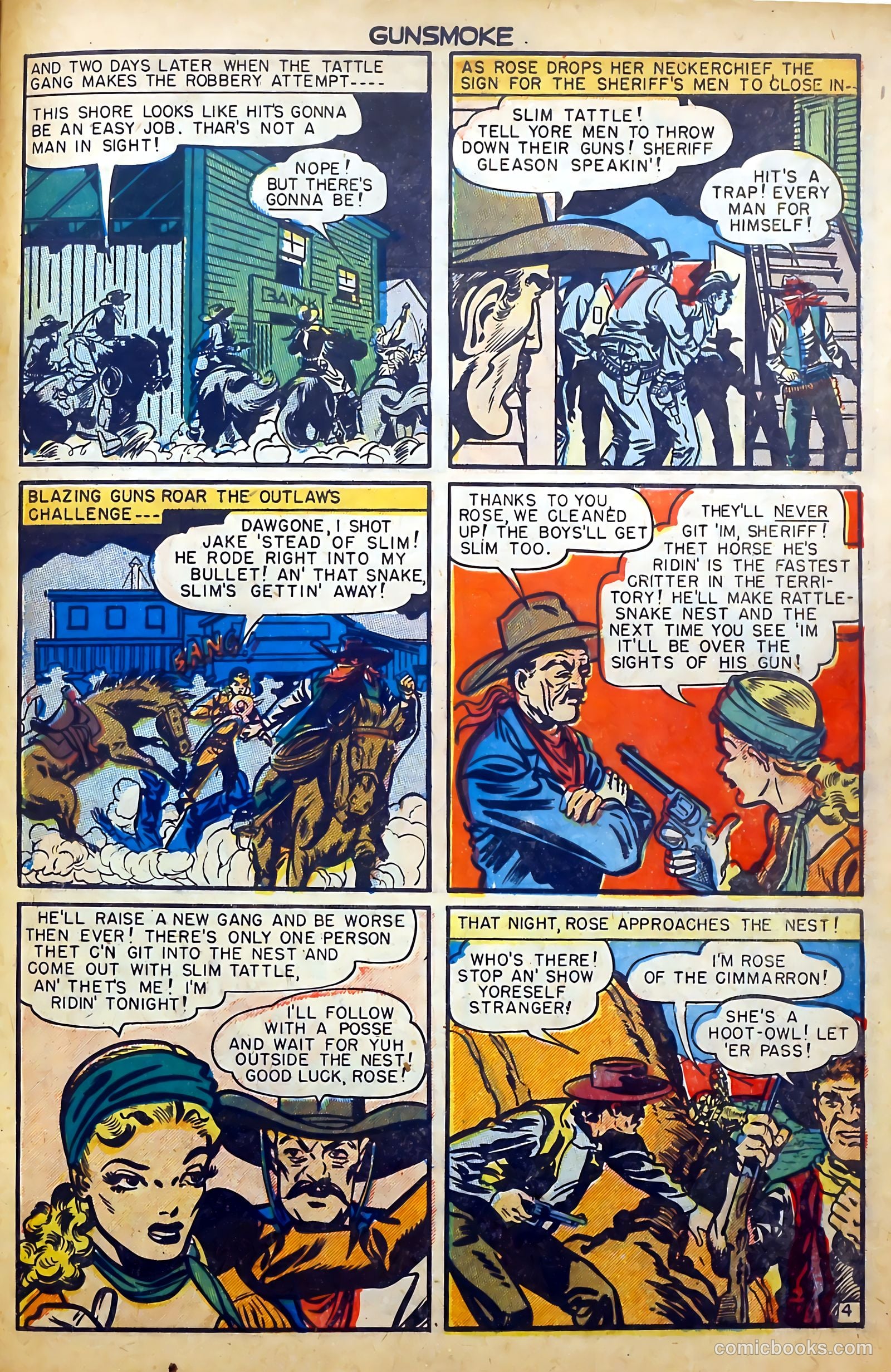 Gunsmoke #6 — page 31 of 36