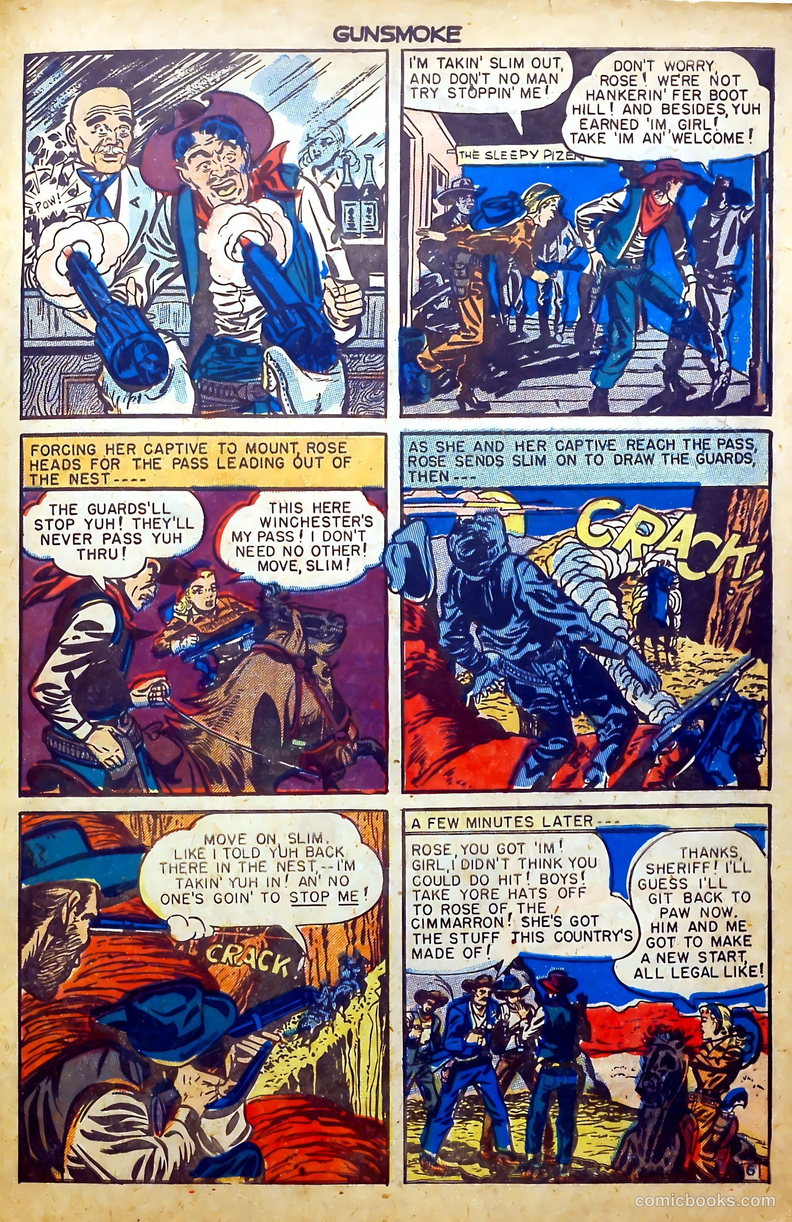 Gunsmoke #6 — page 33 of 36