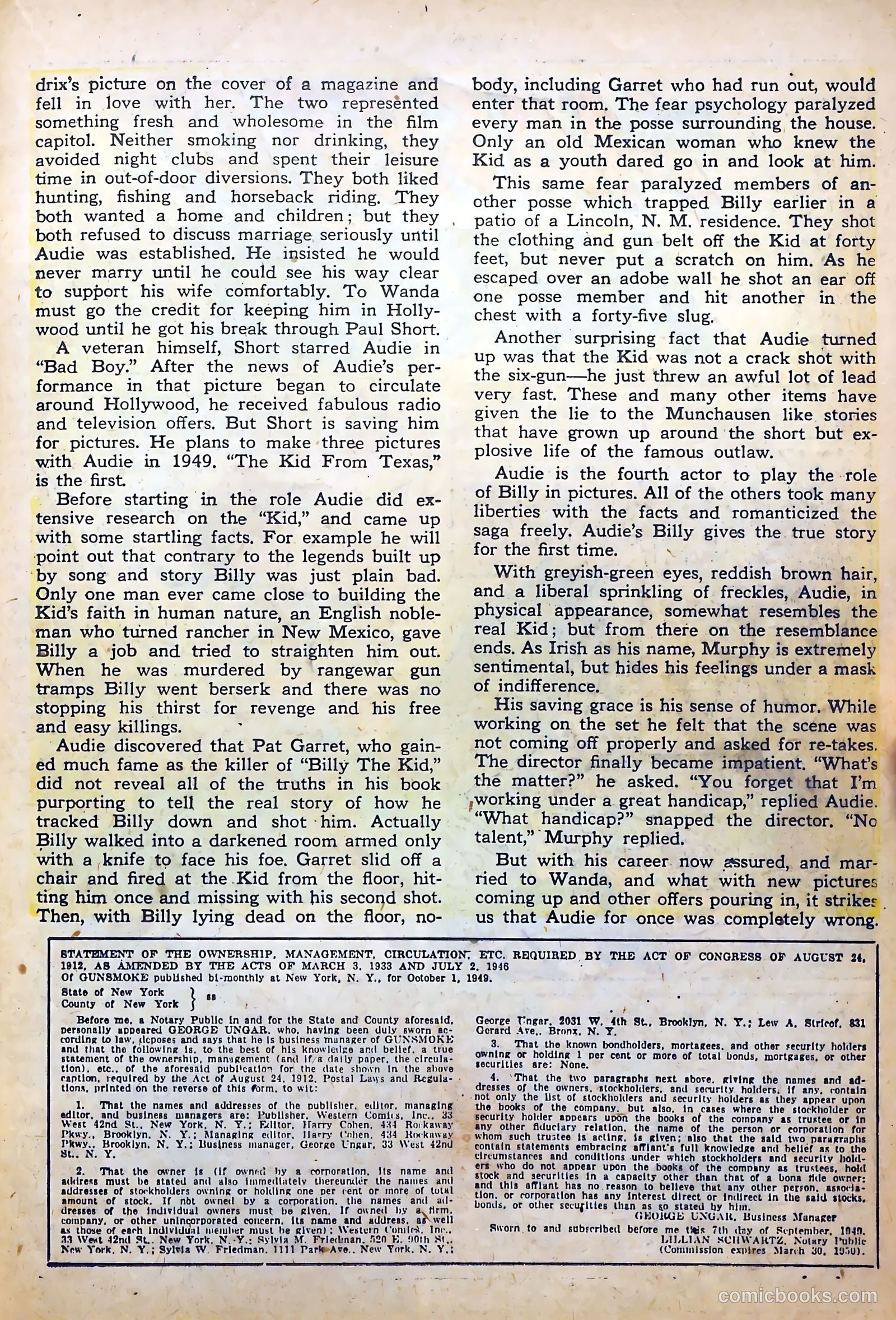 Gunsmoke #6 — page 19 of 36