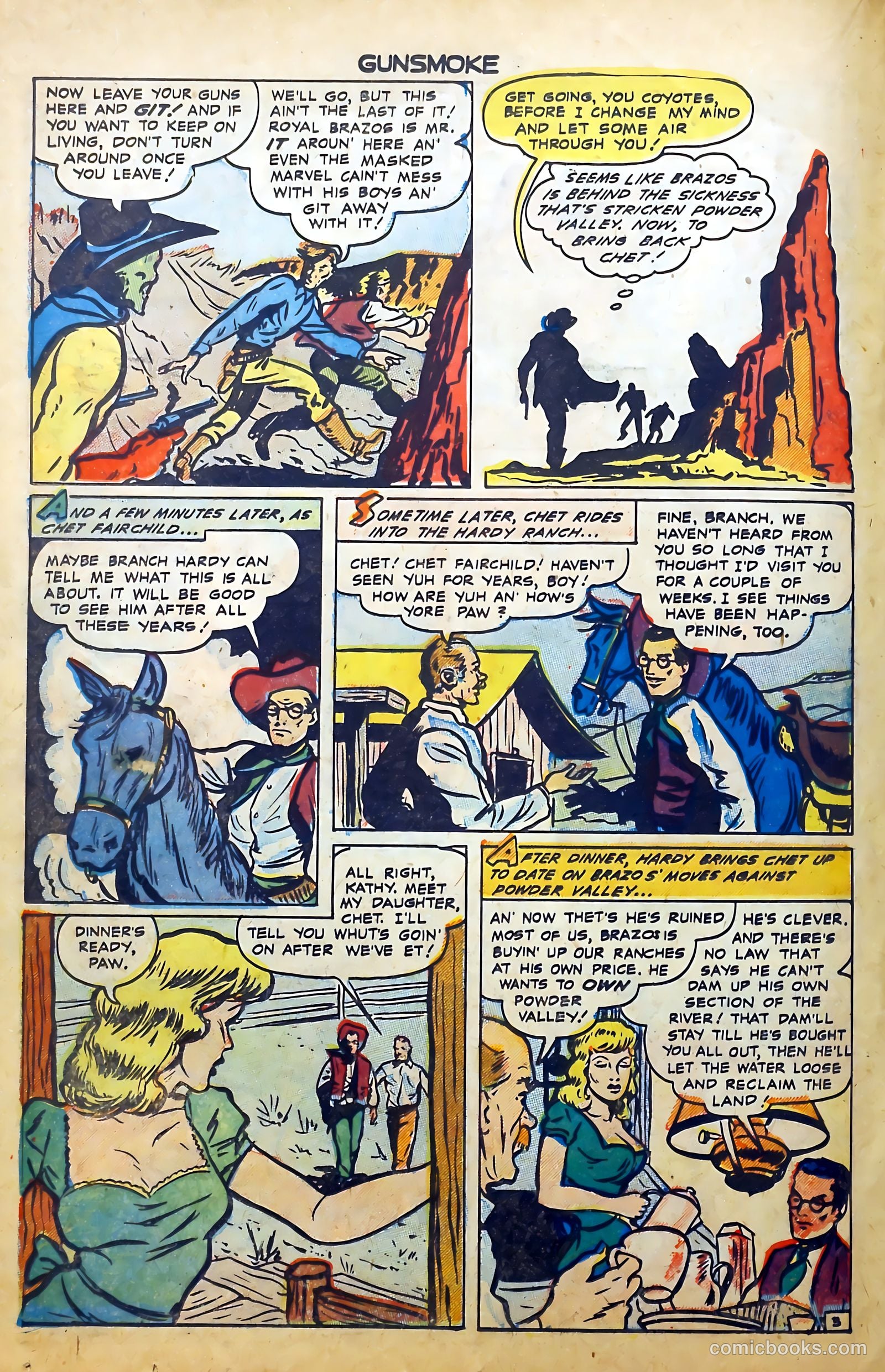Gunsmoke #6 — page 22 of 36