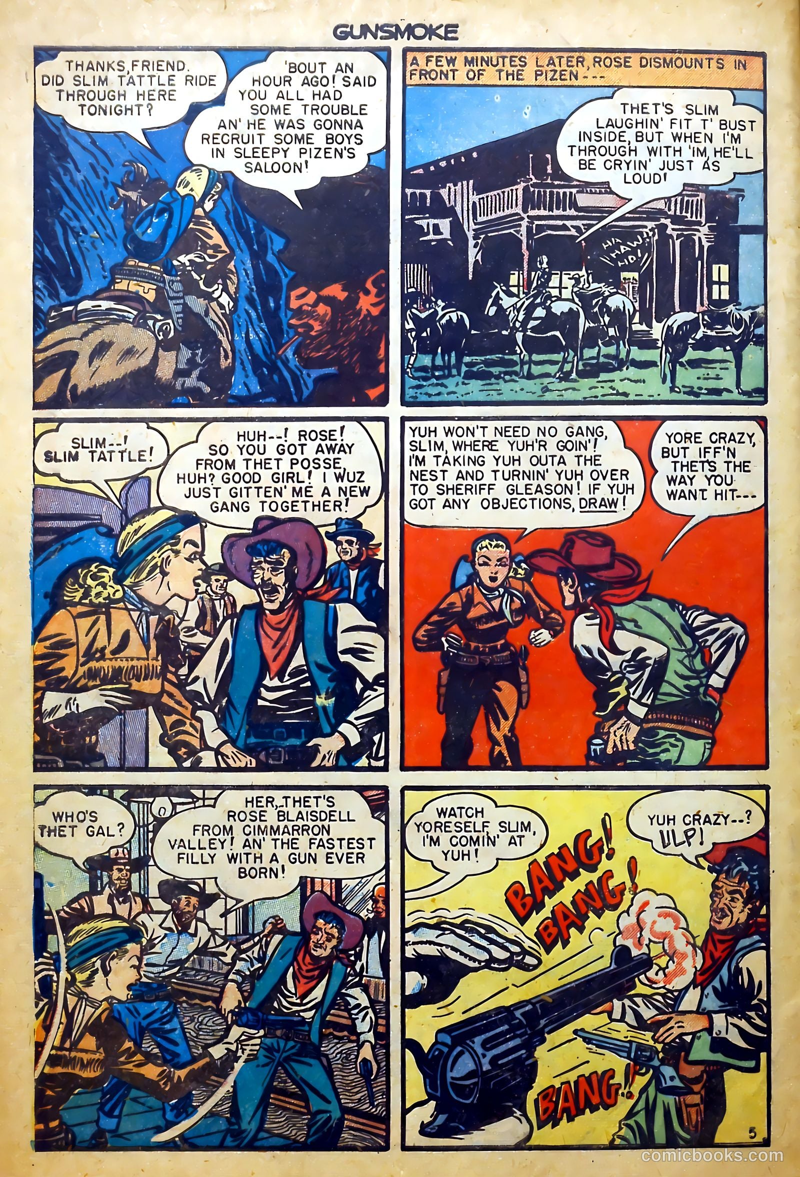 Gunsmoke #6 — page 32 of 36