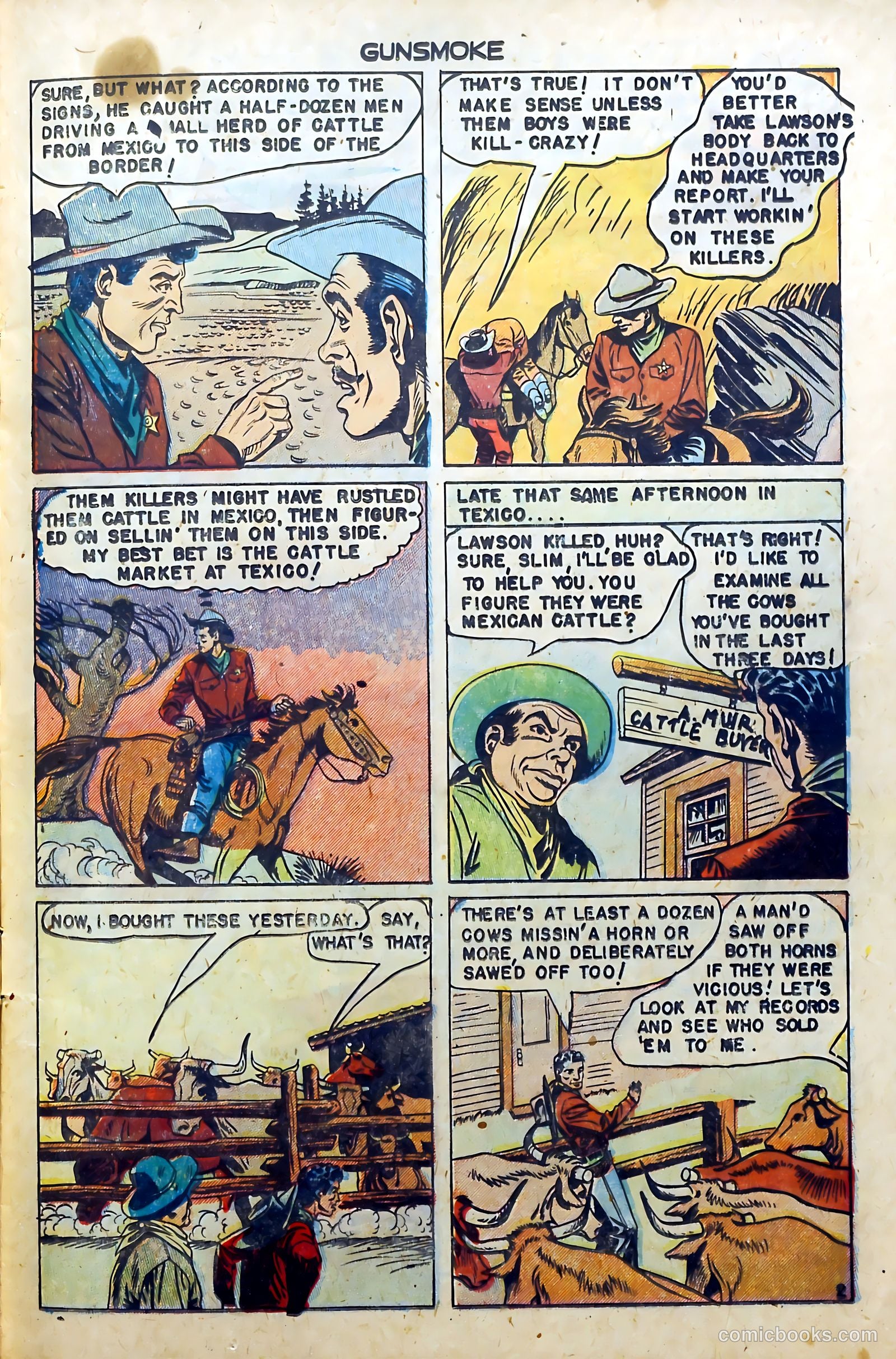 Gunsmoke #7 — page 13 of 36