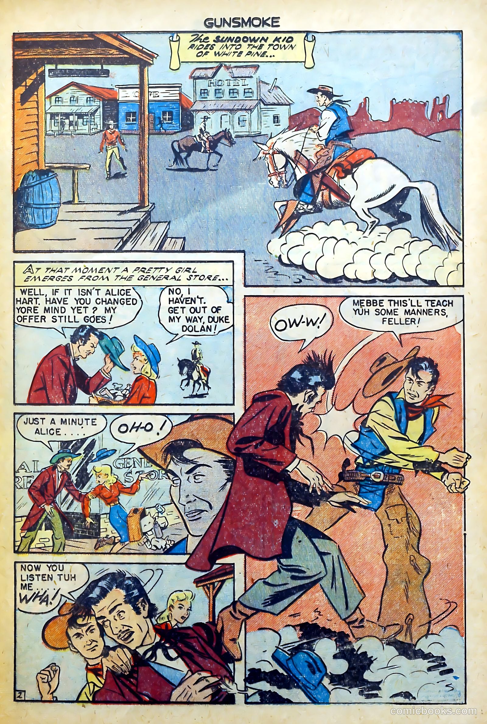 Gunsmoke #8 — page 21 of 36