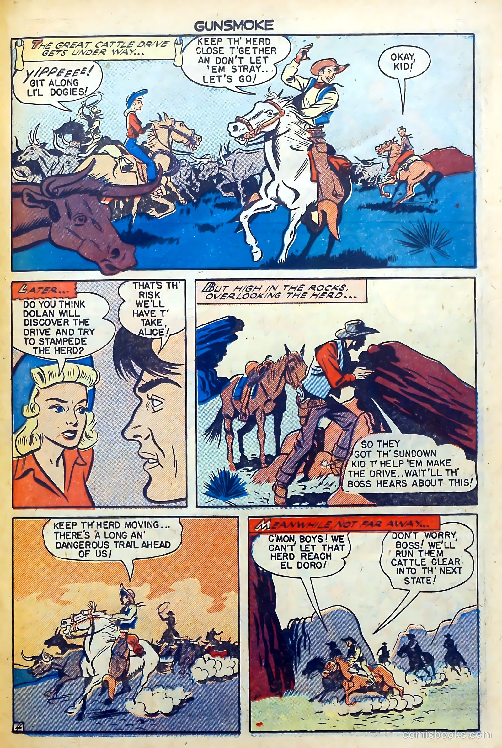 Gunsmoke #8 — page 23 of 36