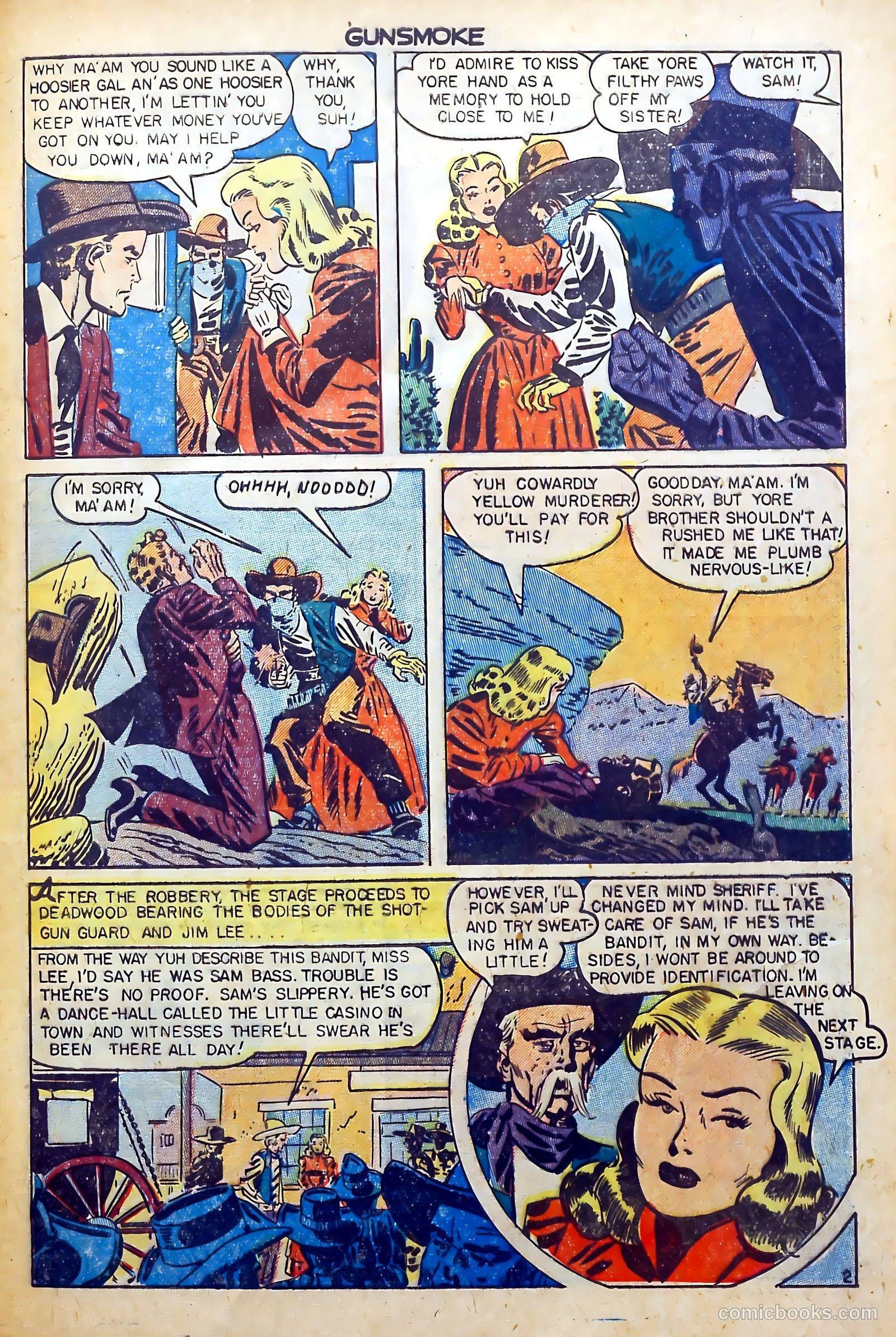 Gunsmoke #8 — page 29 of 36