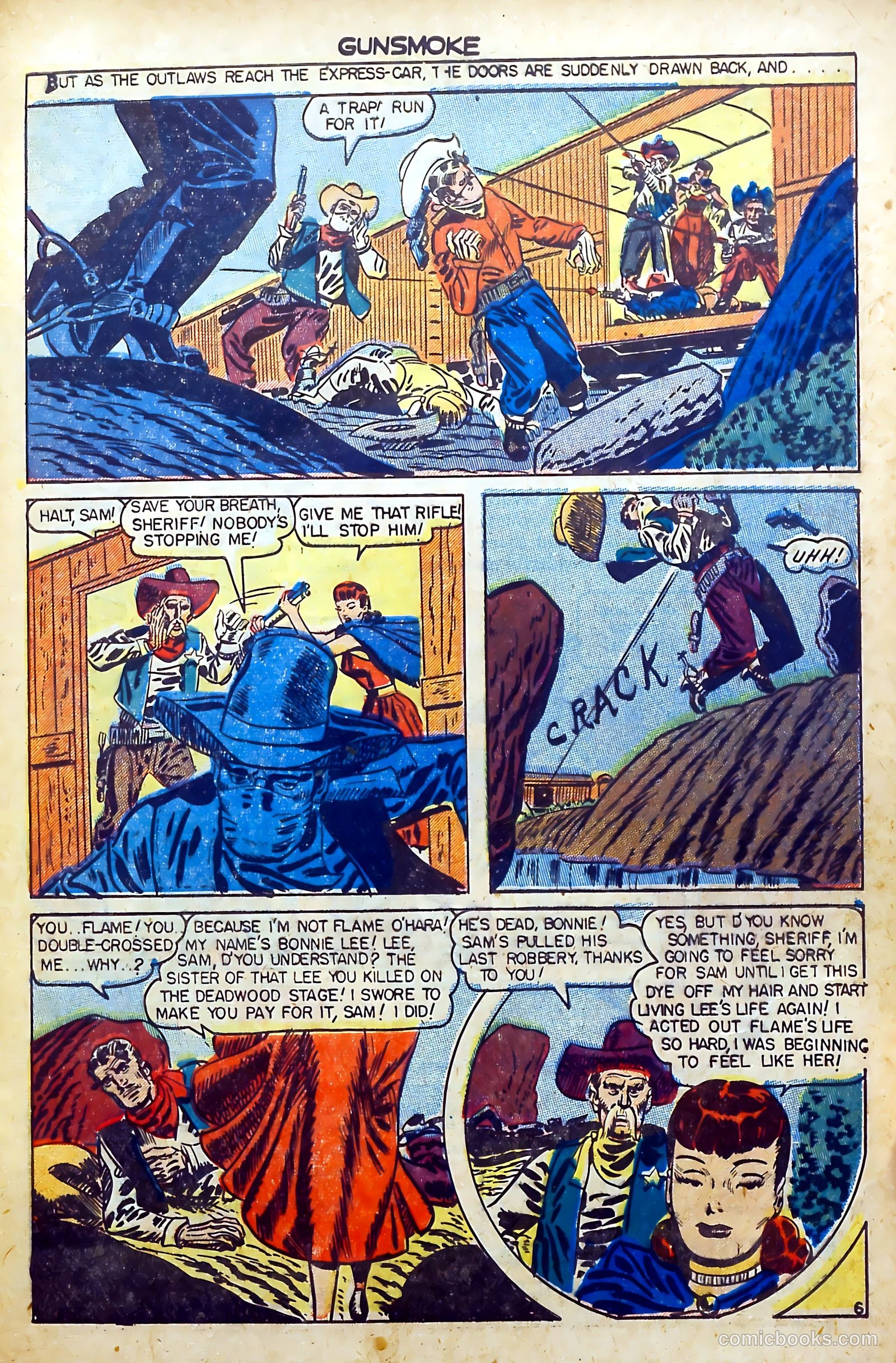 Gunsmoke #8 — page 33 of 36