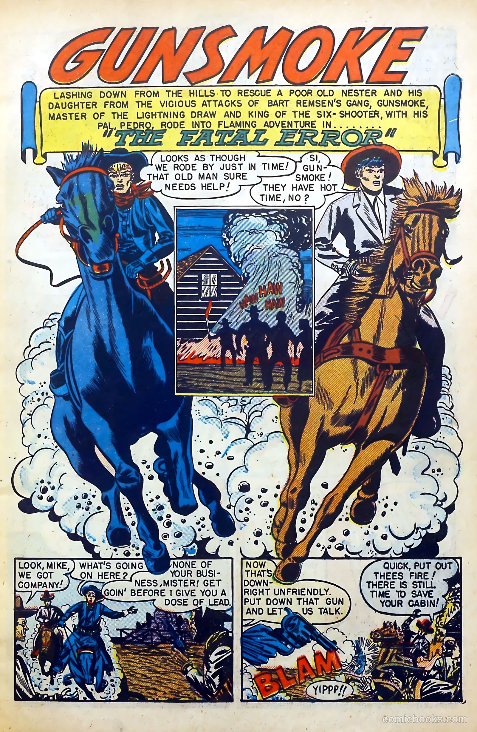 Gunsmoke #9 — page 3 of 36