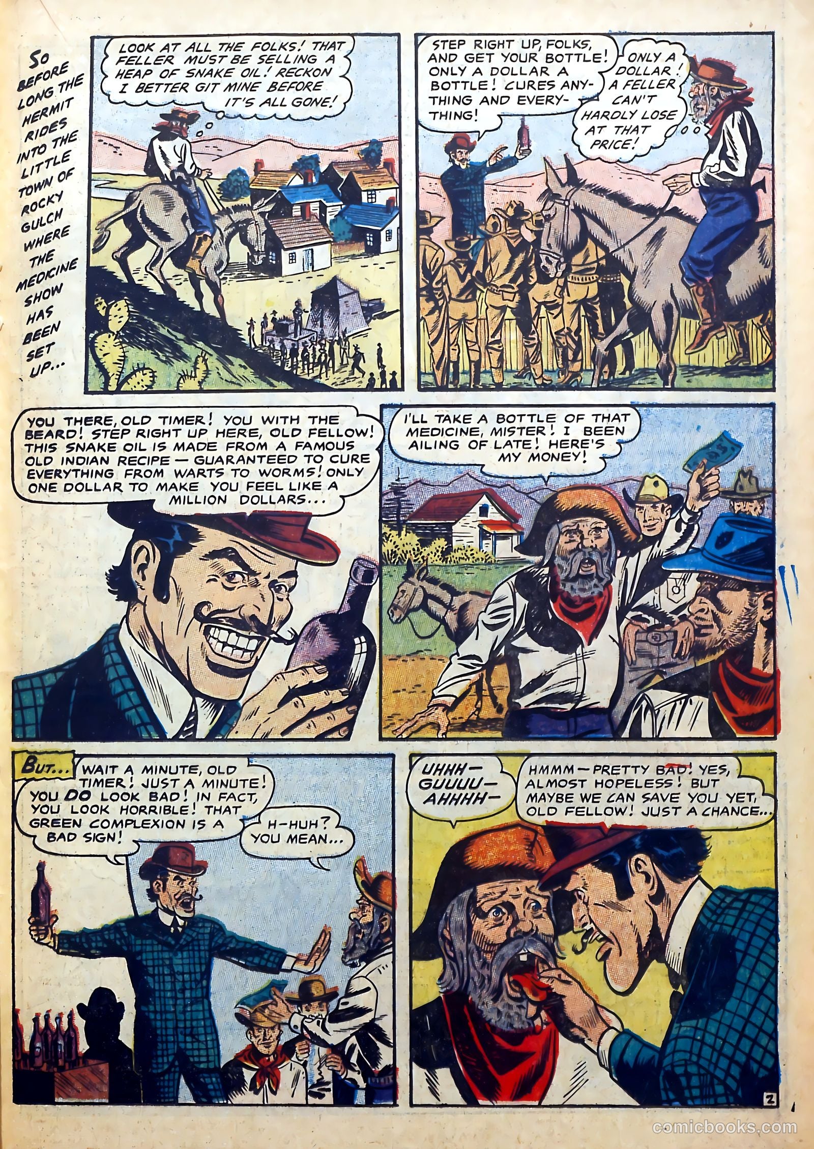 Gunsmoke Trail #4 — page 21 of 36