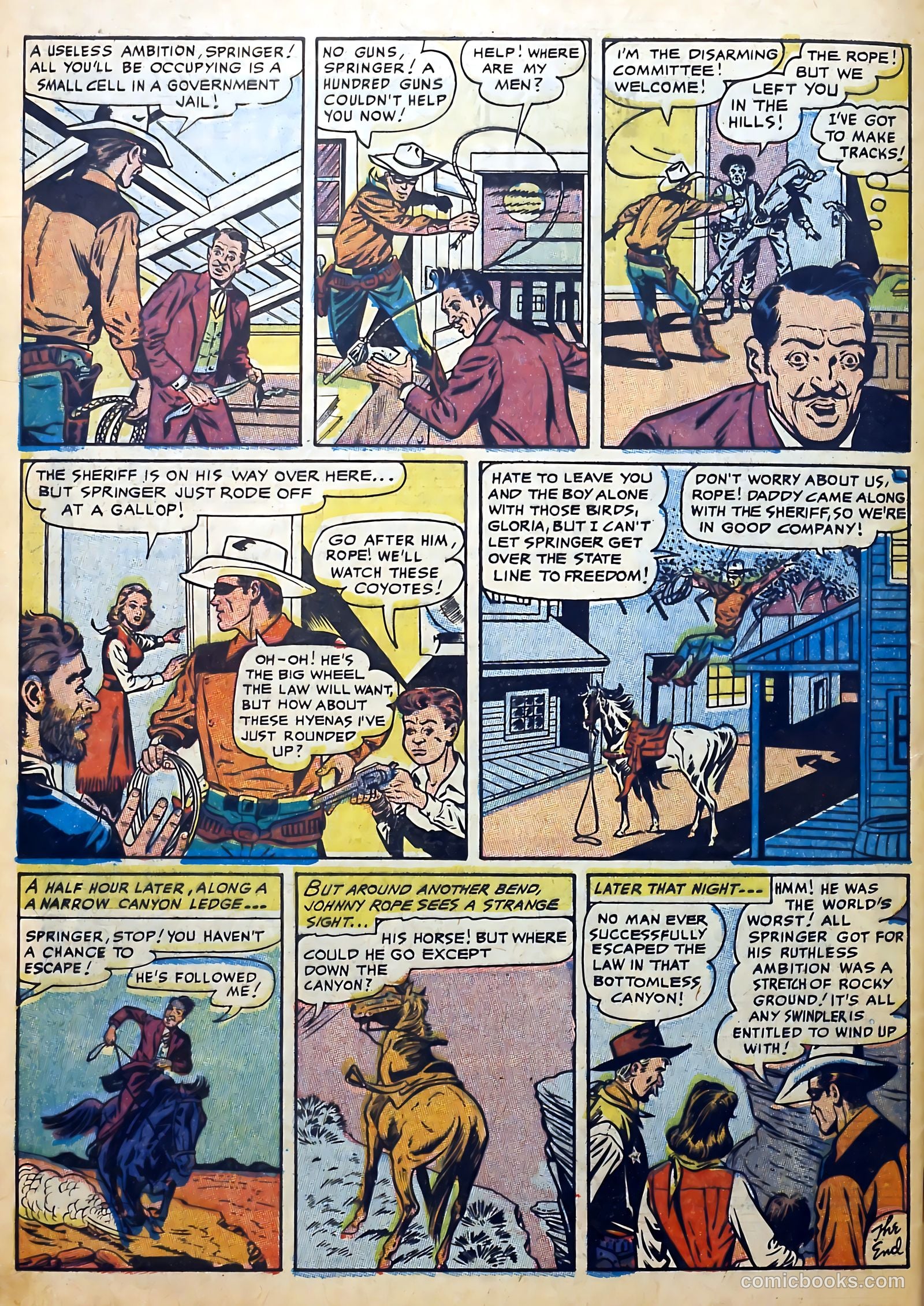 Gunsmoke Trail #4 — page 34 of 36