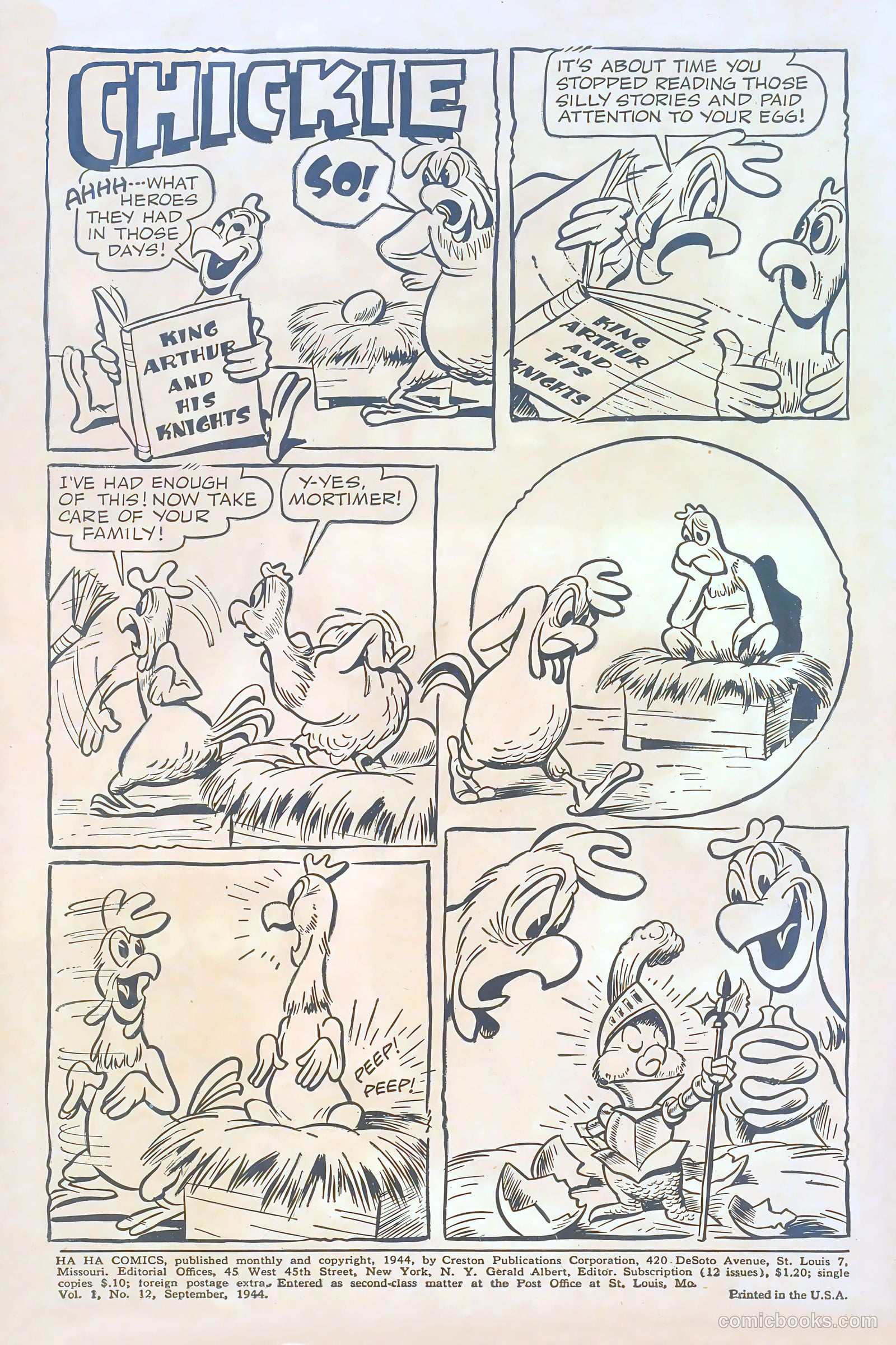 Ha Ha Comics #12 — page 2 of 52