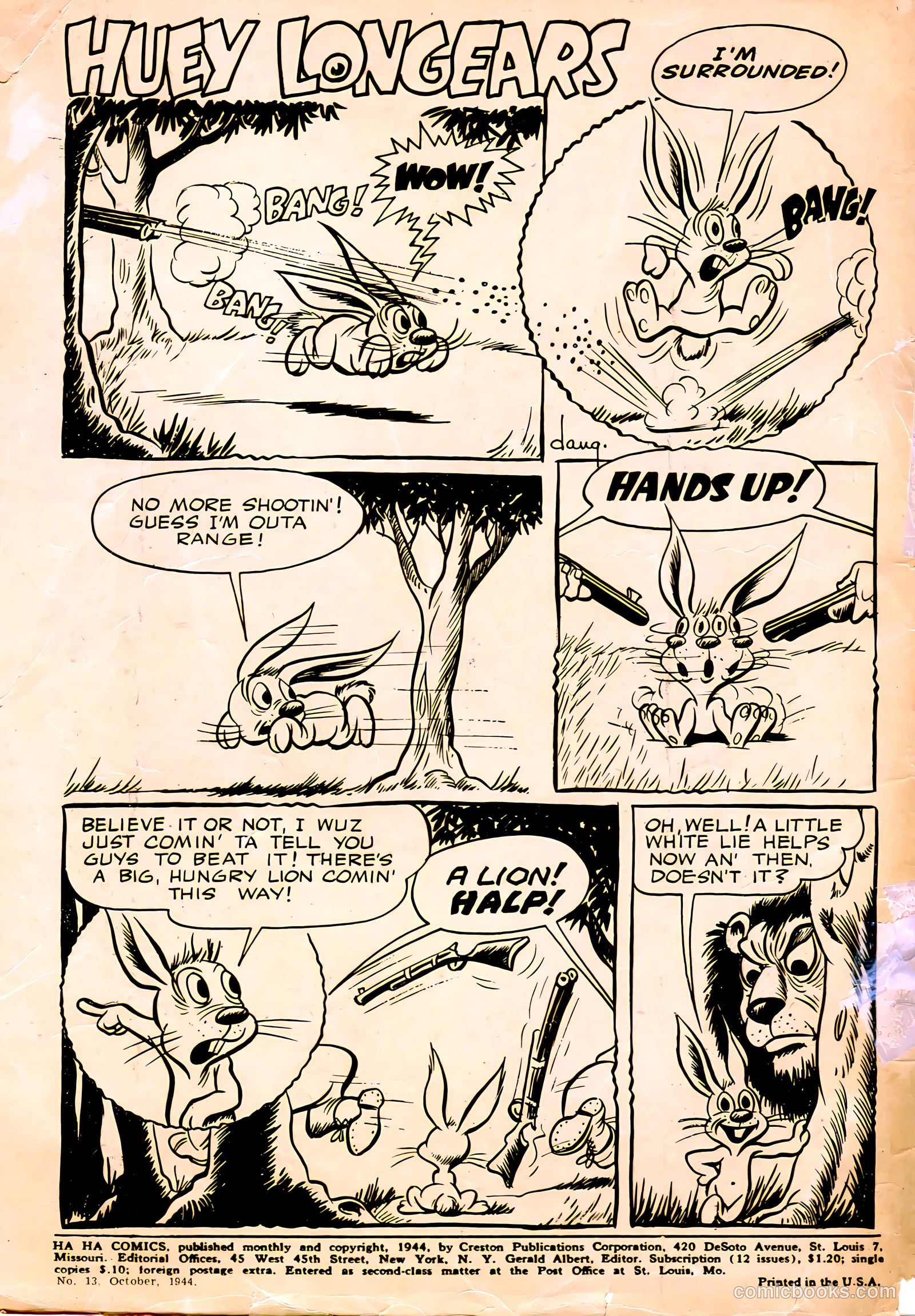 Ha Ha Comics #13 — page 2 of 52