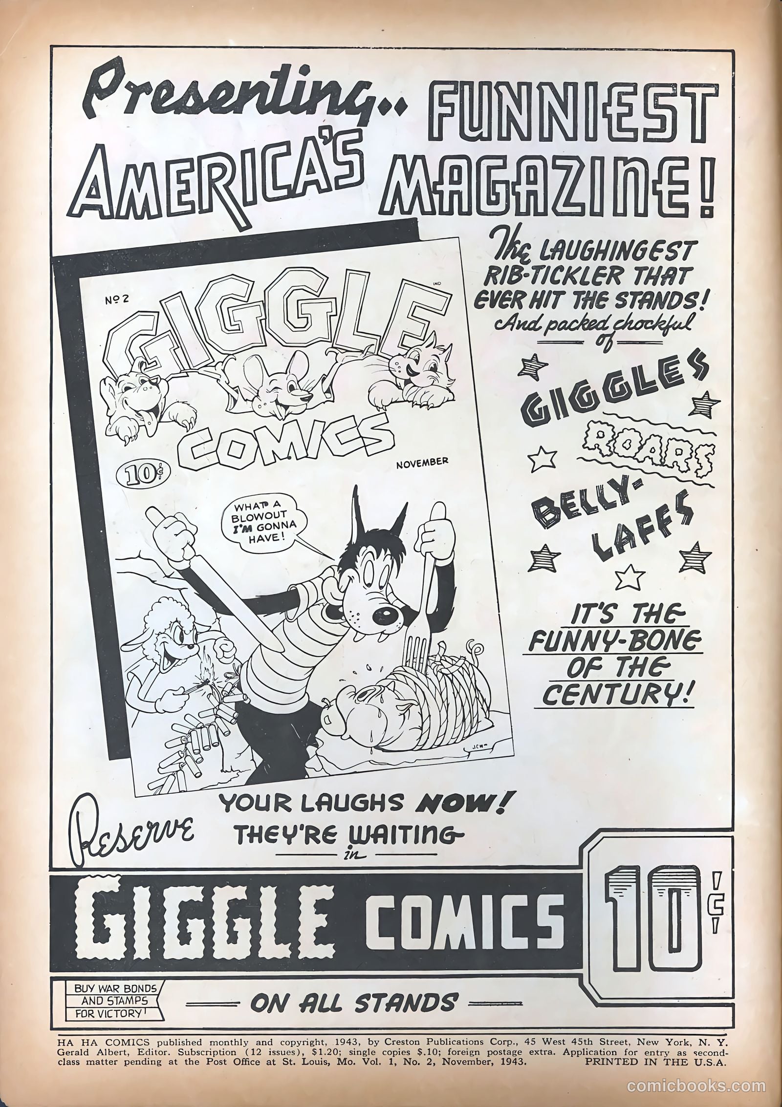 Ha Ha Comics #2 — page 2 of 60