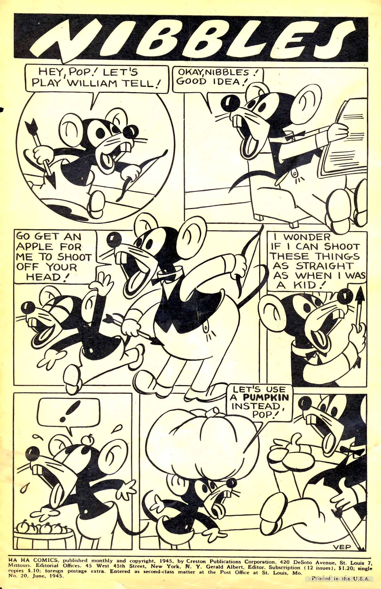 Ha Ha Comics #20 — page 2 of 52