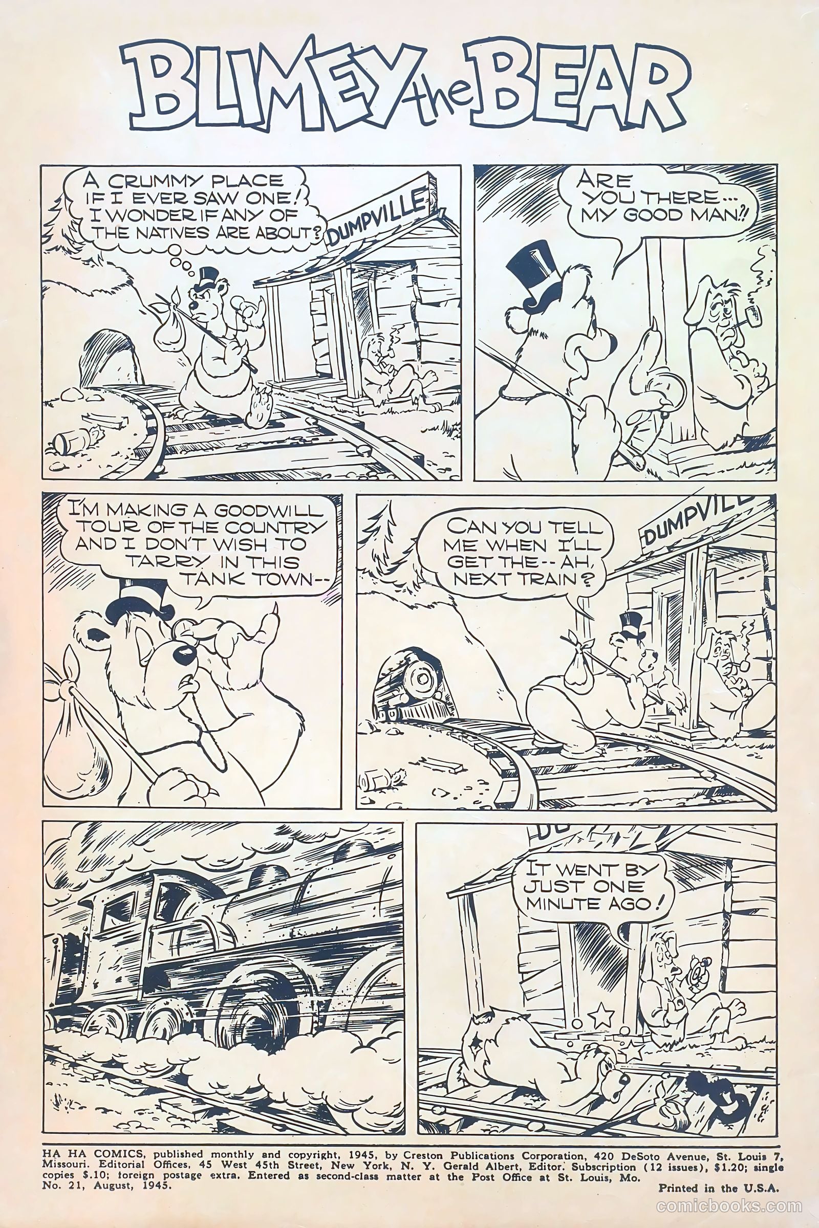Ha Ha Comics #21 — page 2 of 52