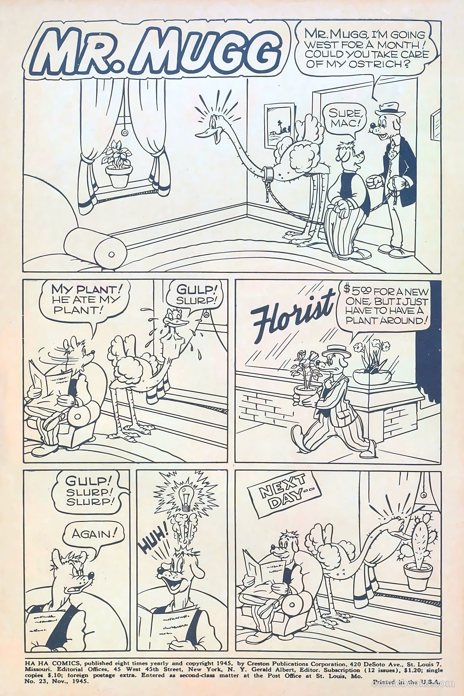 Ha Ha Comics #23 — page 2 of 52