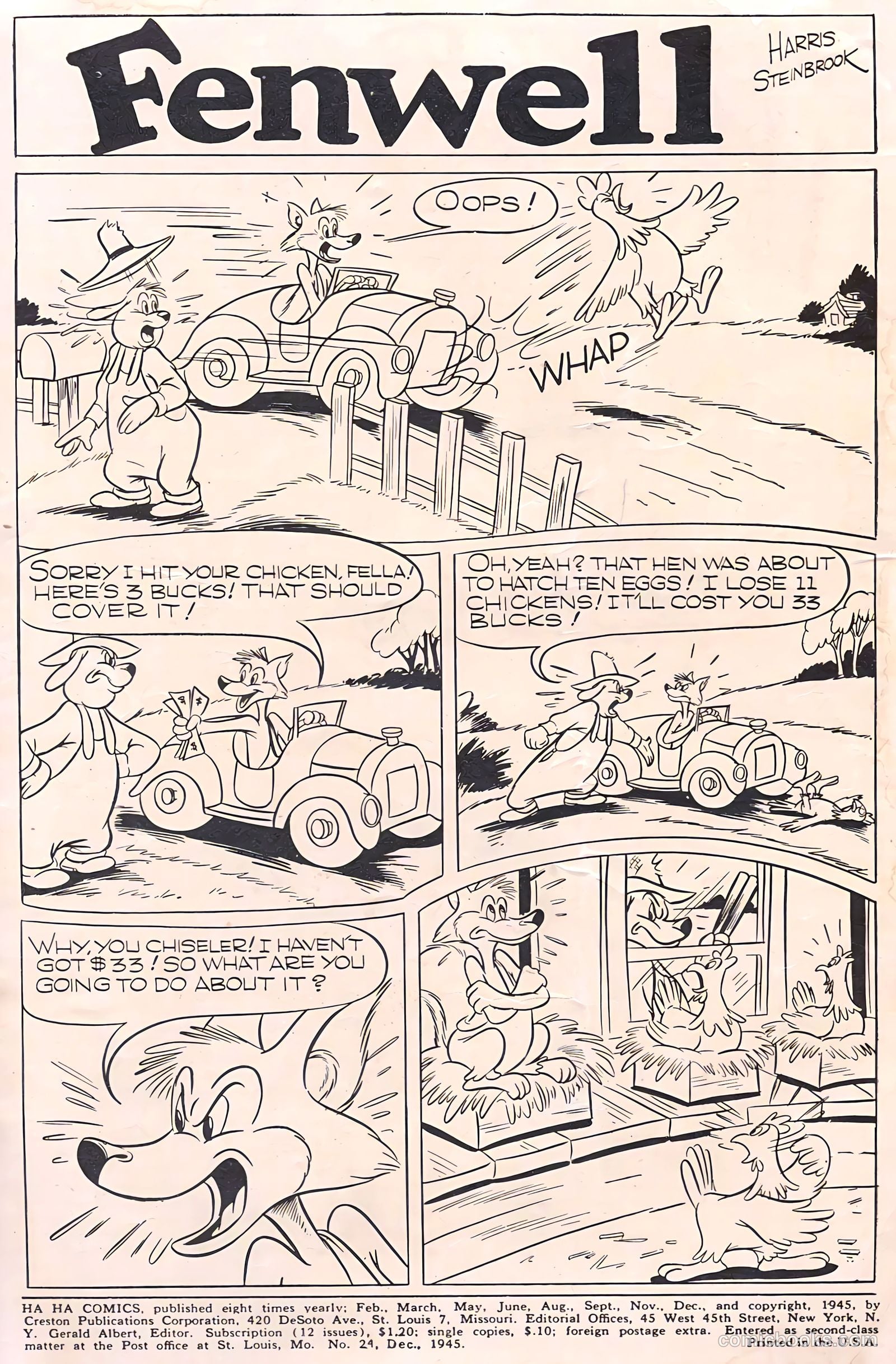 Ha Ha Comics #24 — page 2 of 52