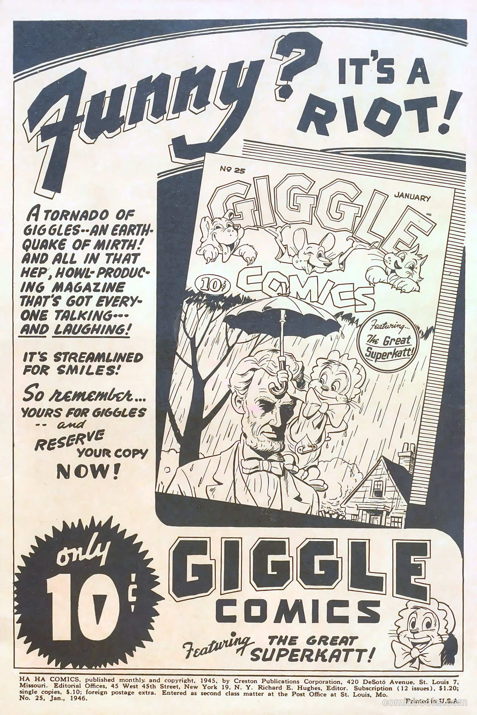 Ha Ha Comics #25 — page 2 of 52