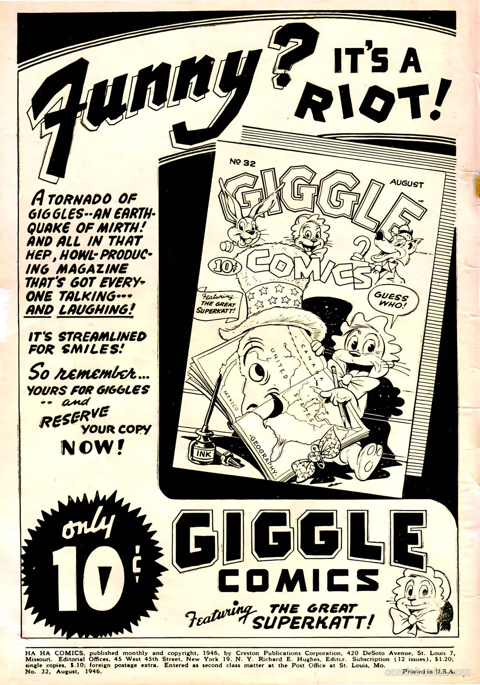 Ha Ha Comics #32 — page 2 of 52