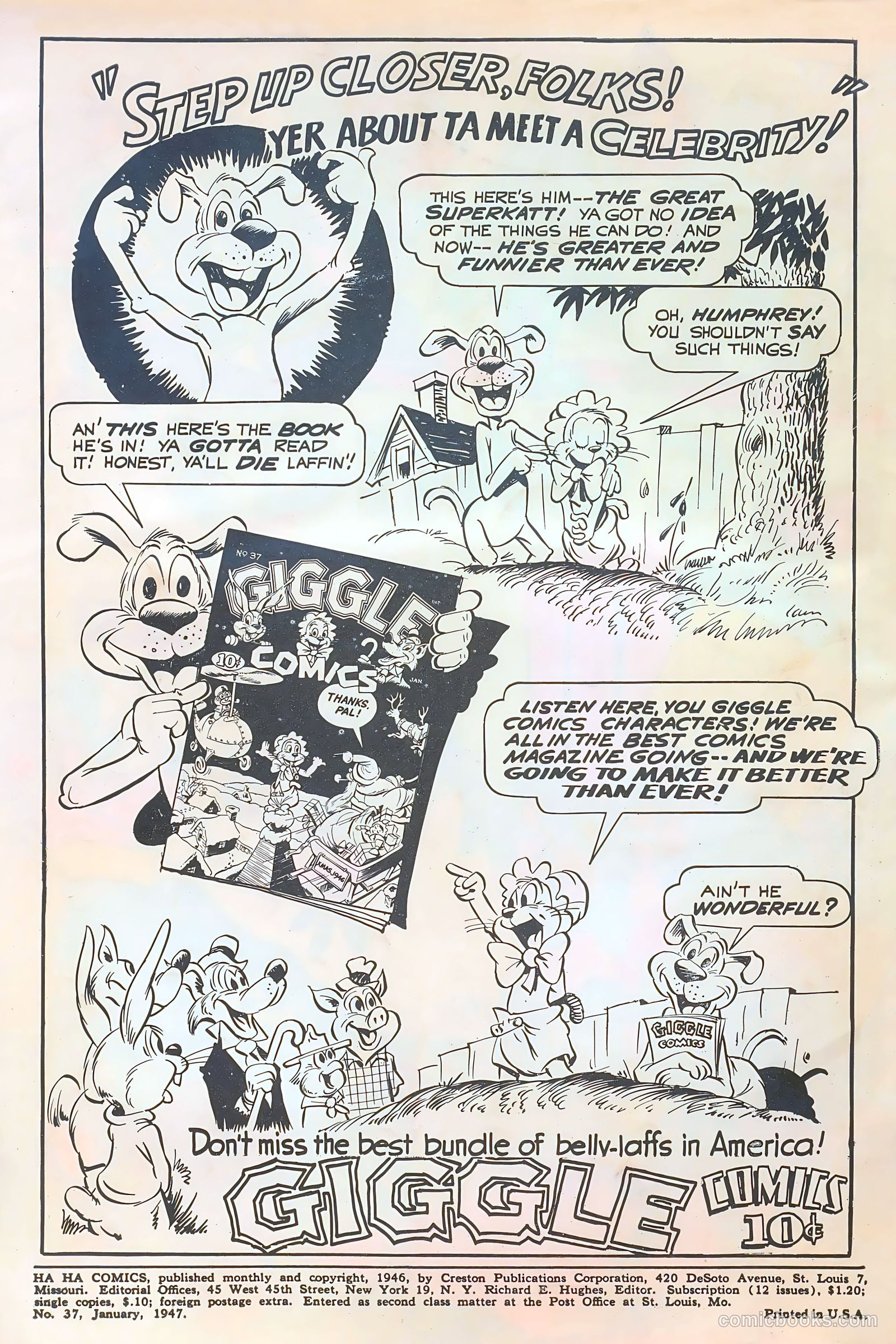 Ha Ha Comics #37 — page 2 of 52