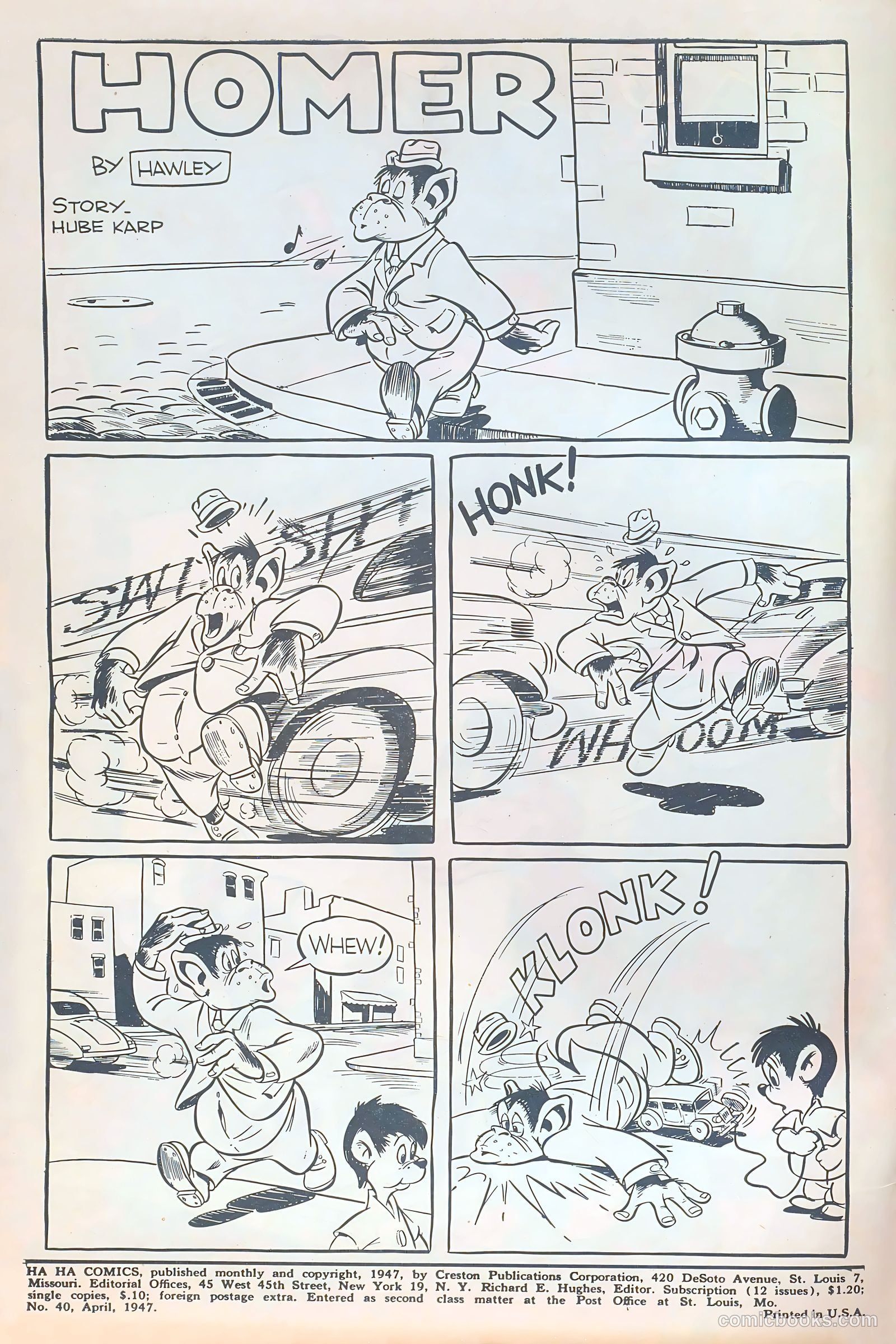 Ha Ha Comics #40 — page 2 of 52