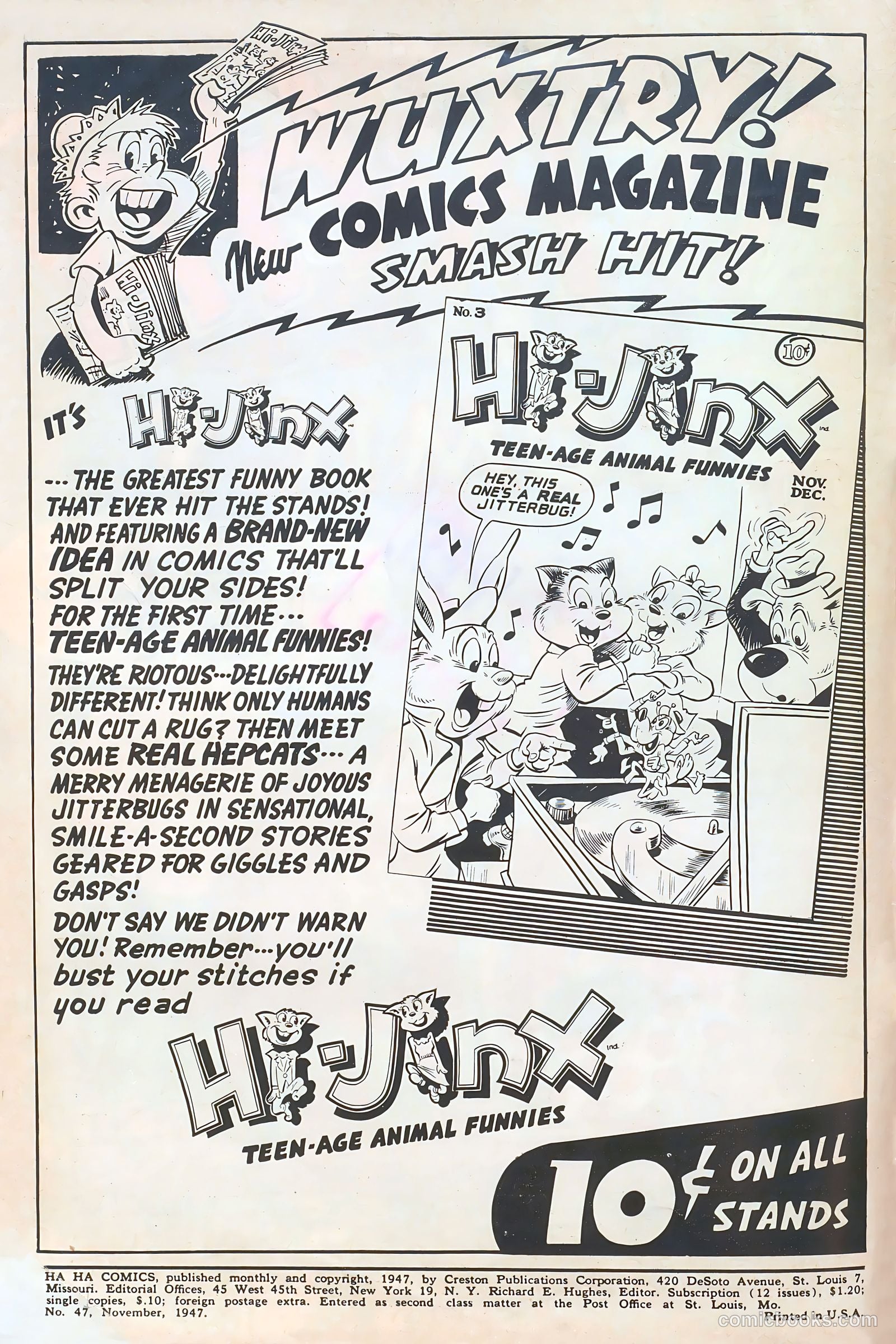 Ha Ha Comics #47 — page 2 of 52