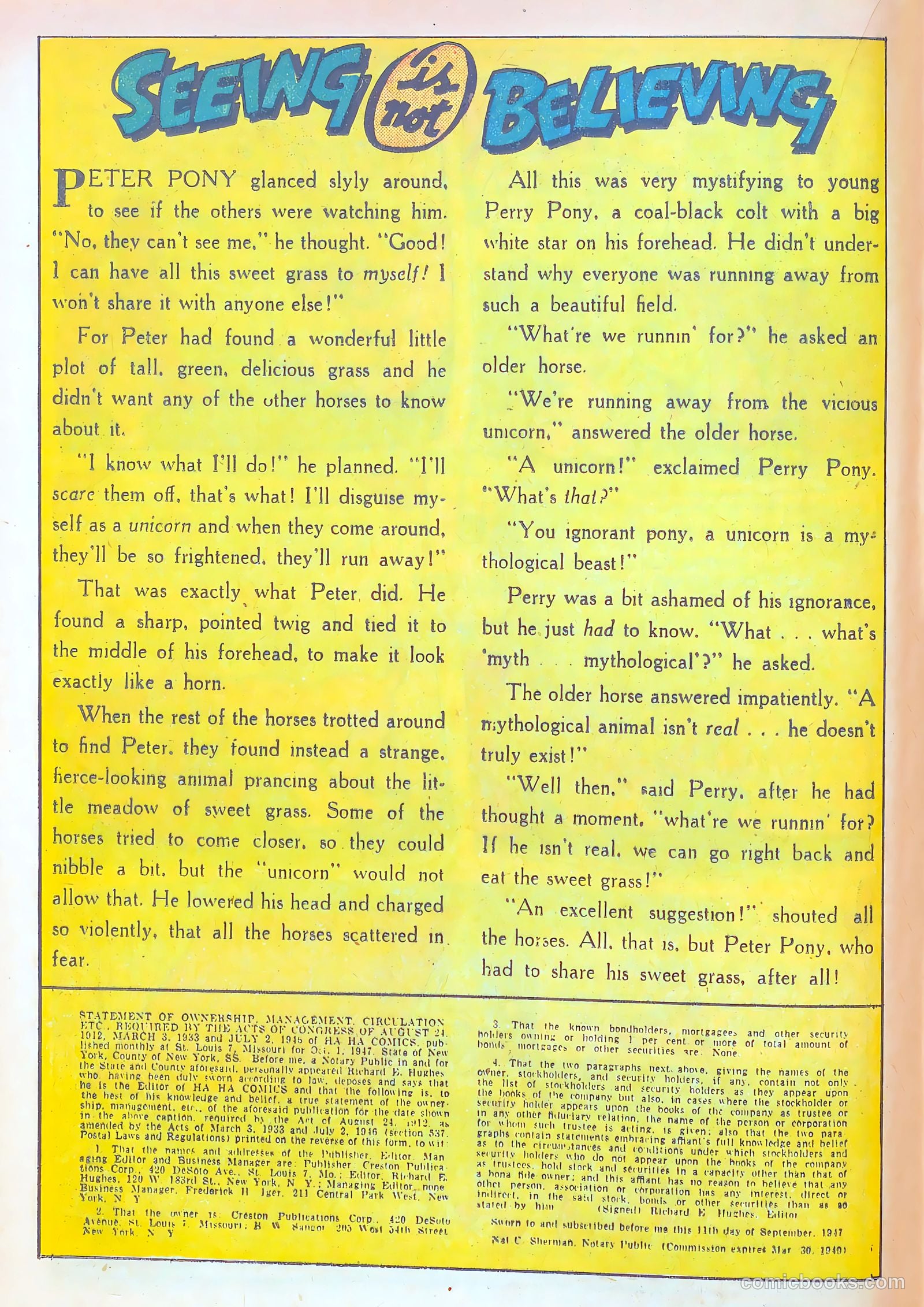 Ha Ha Comics #50 — page 18 of 52