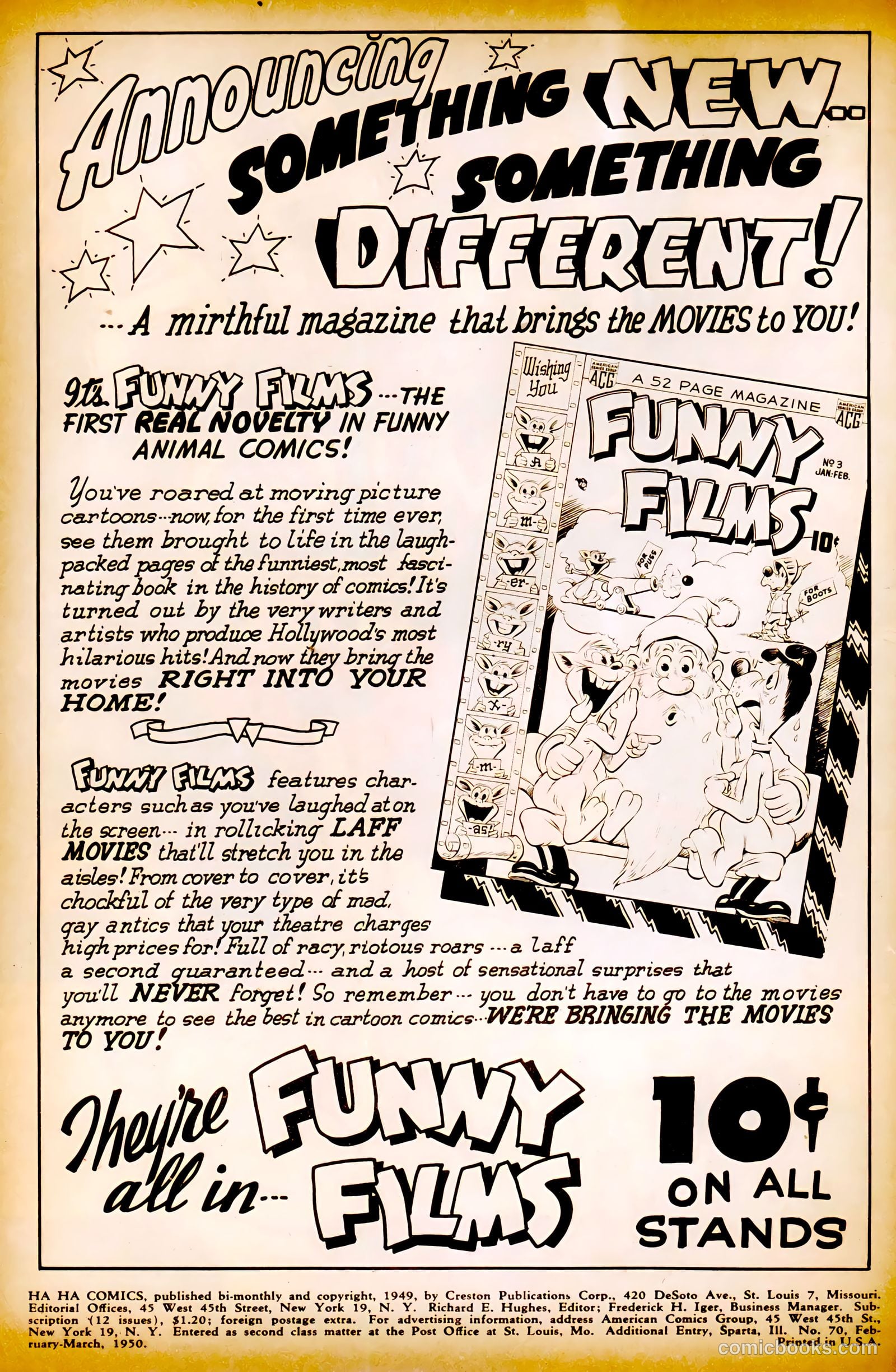 Ha Ha Comics #70 — page 2 of 52